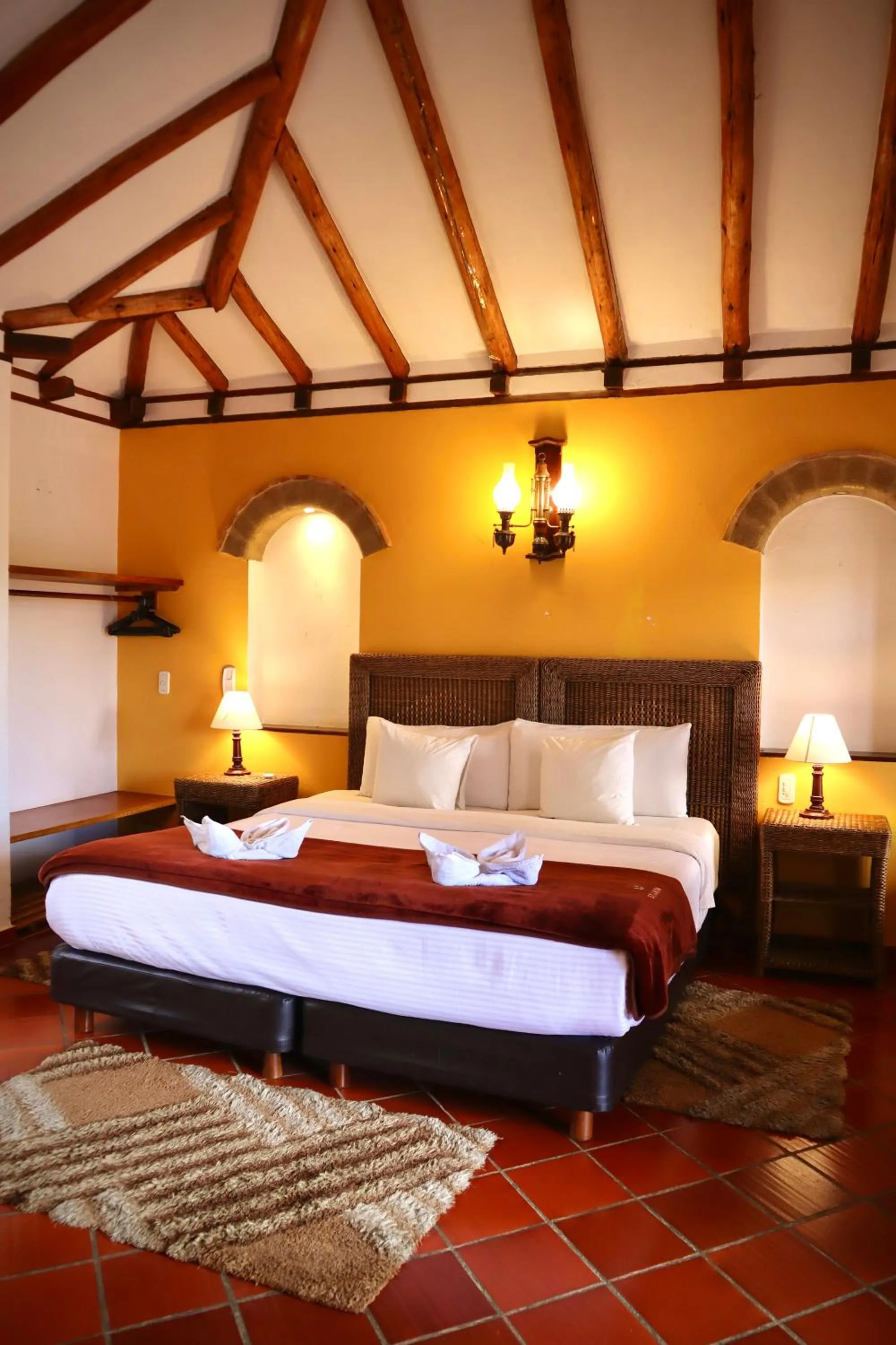 Bed in Hotel Bosque de la Villa