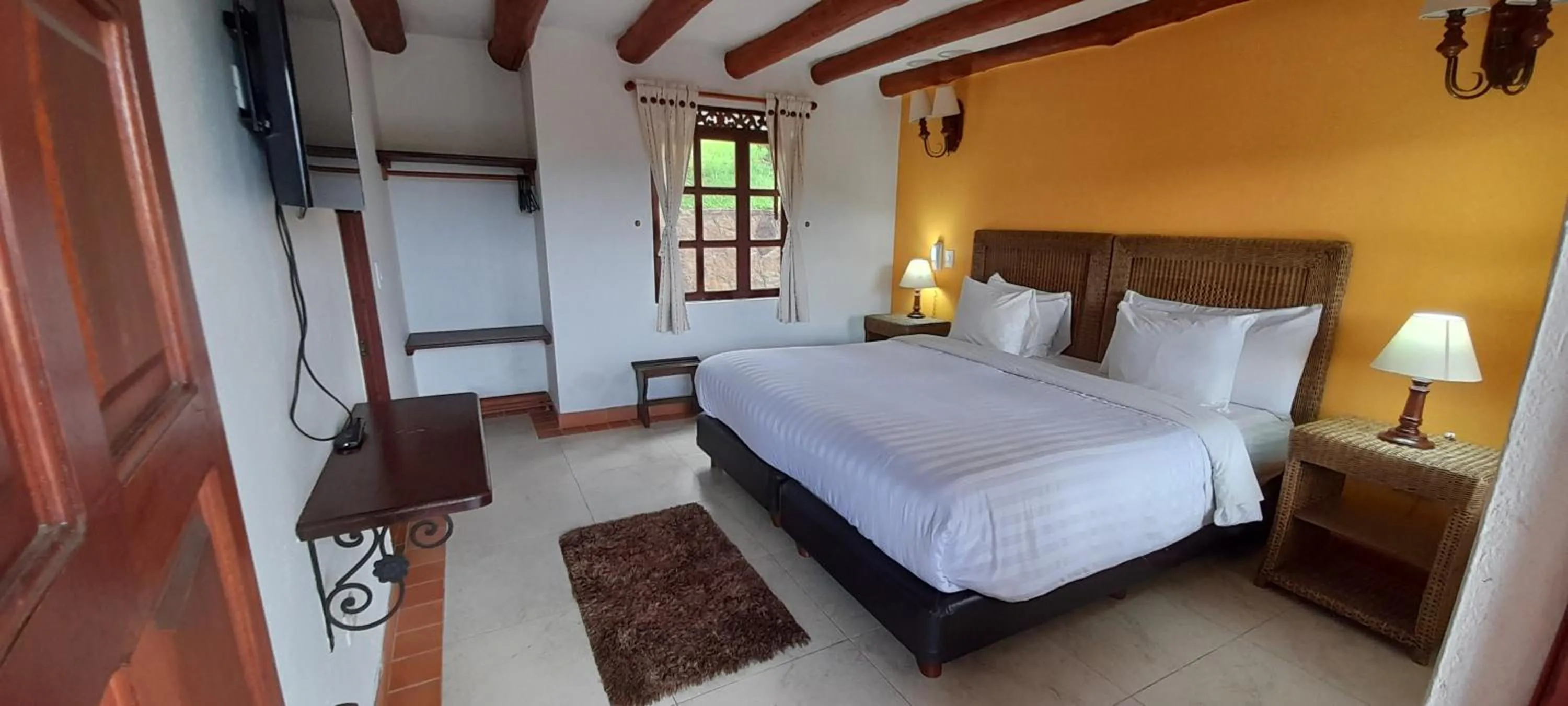 Bed in Hotel Bosque de la Villa