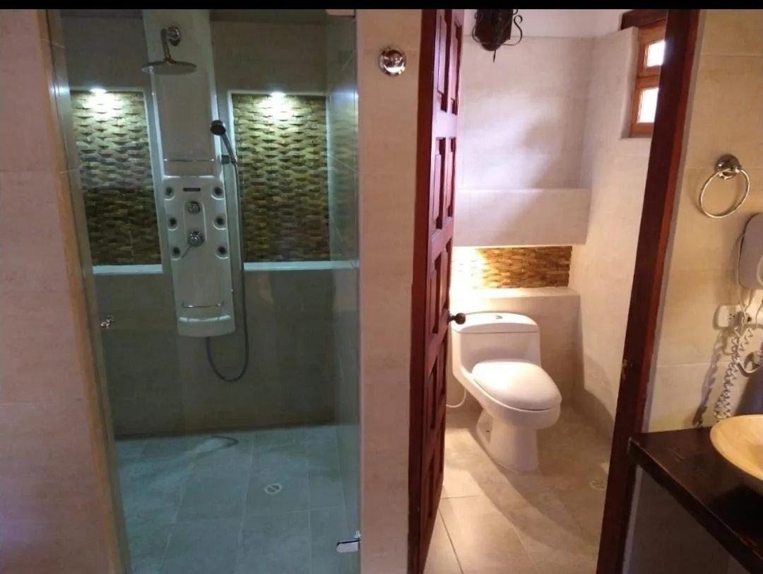 Bathroom in Hotel Bosque de la Villa