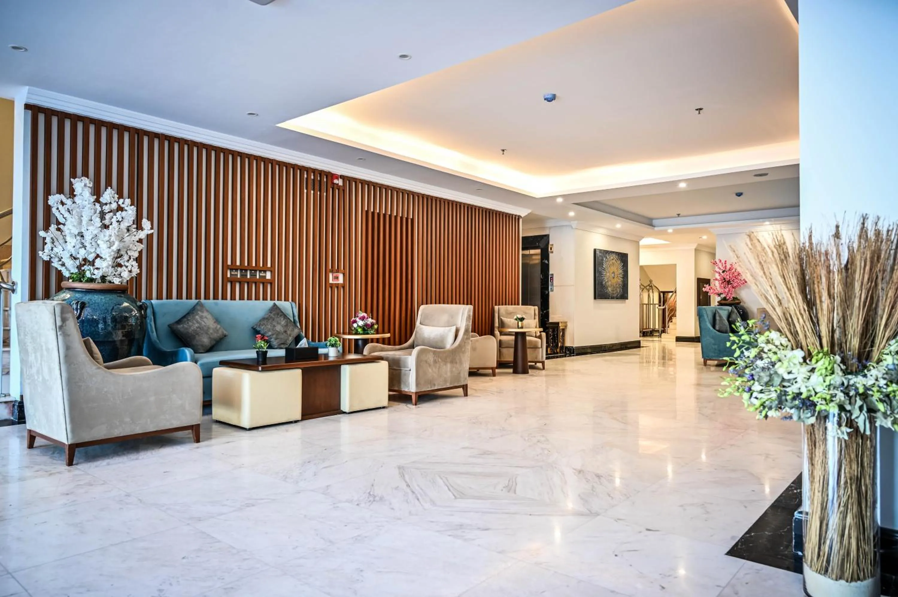 Lobby or reception in Sas Blue Suites