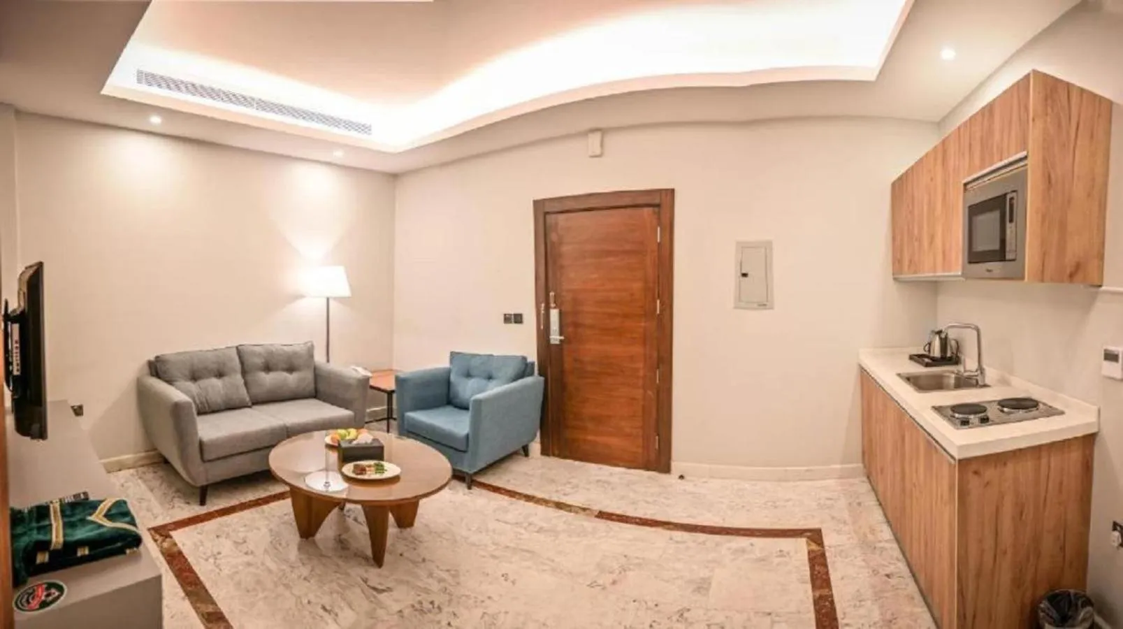 Living room in Sas Blue Suites