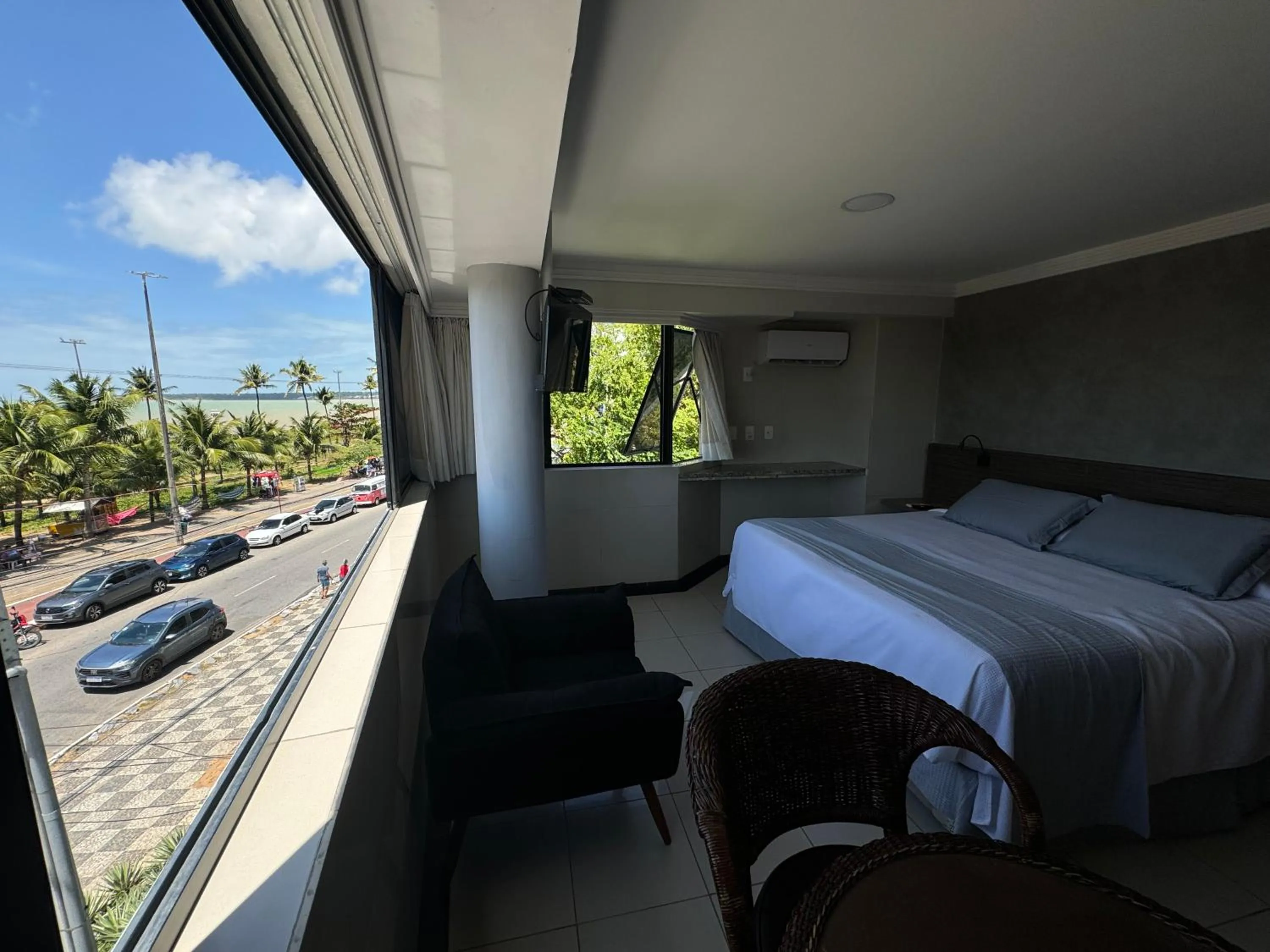 Bedroom, Bed in Atlântico Praia Hotel