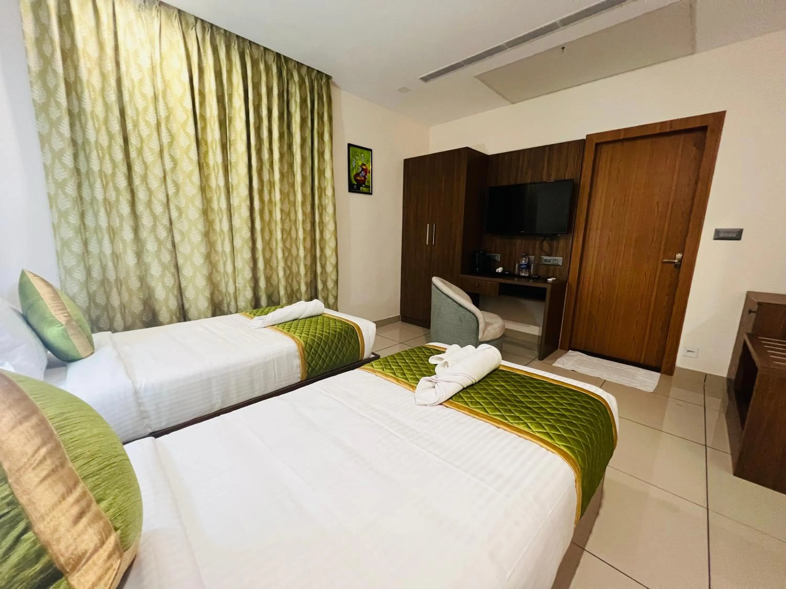 Bedroom, Bed in Hotel Seapark