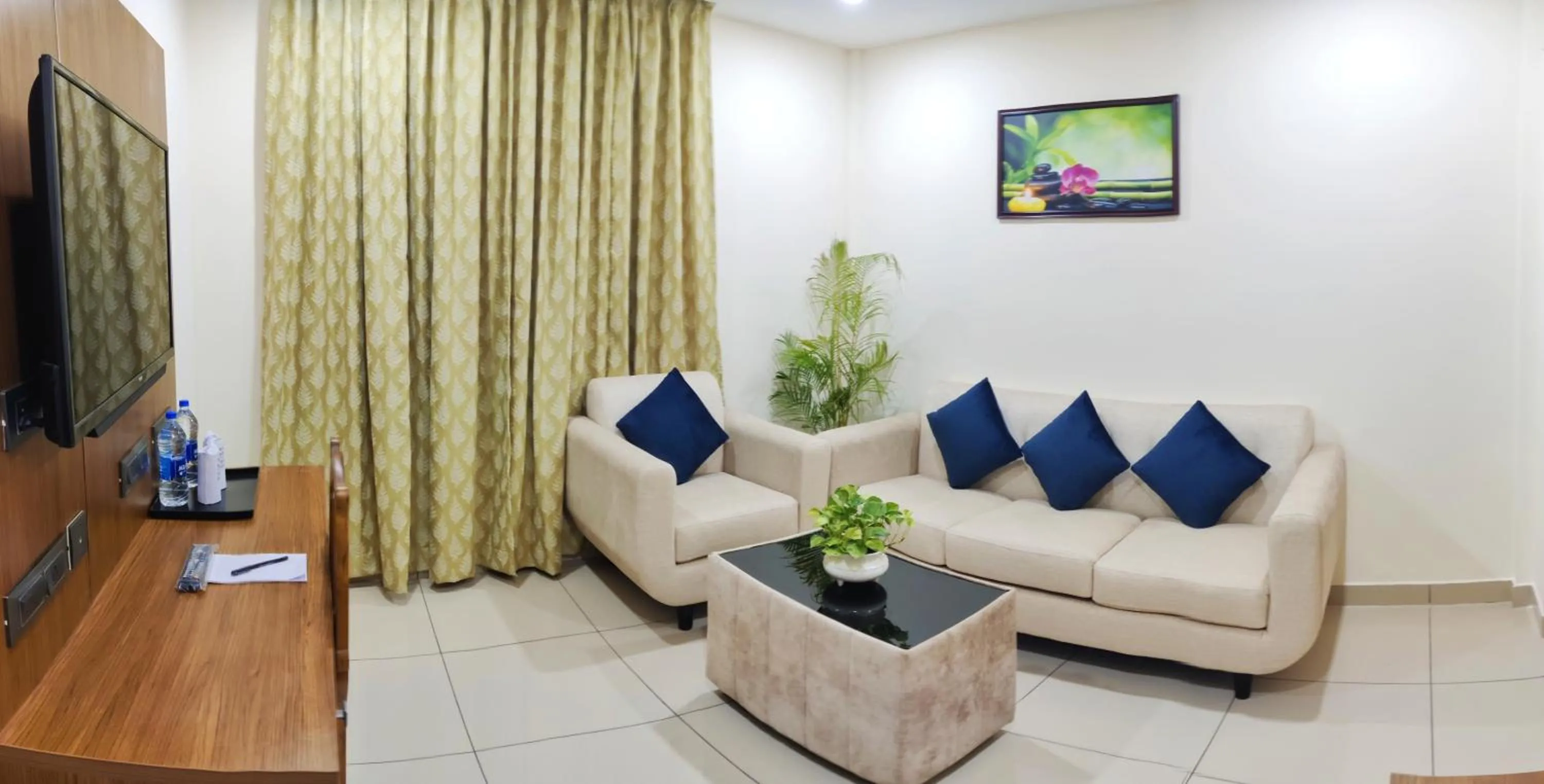 Living room in Hotel Seapark