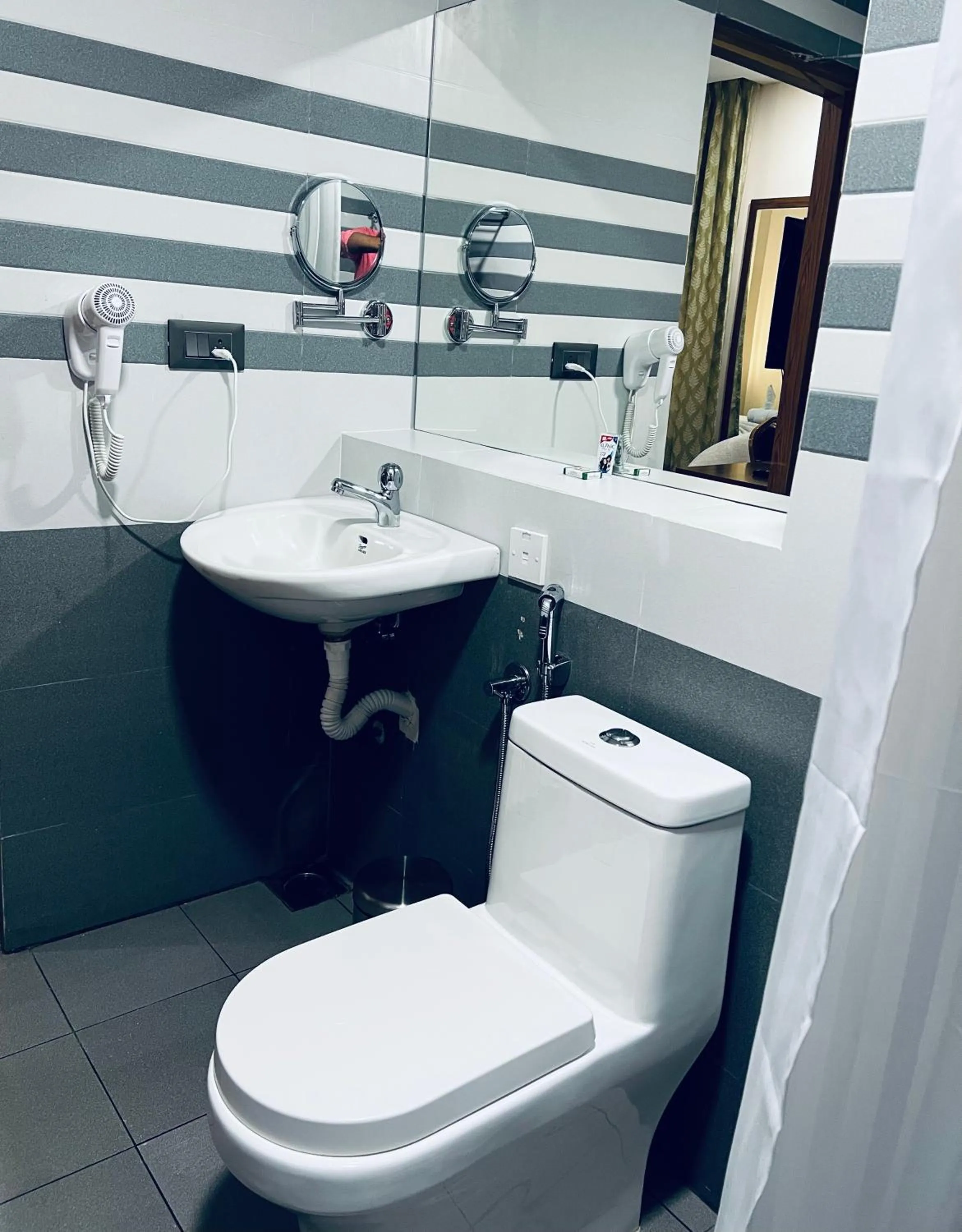 Bathroom in Hotel Seapark