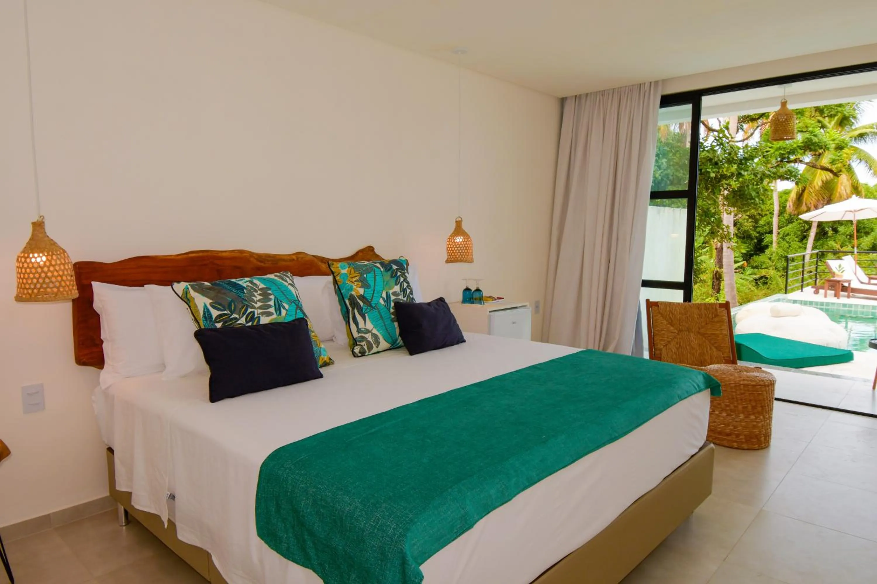 Bedroom, Bed in Milie Lounge Pousada