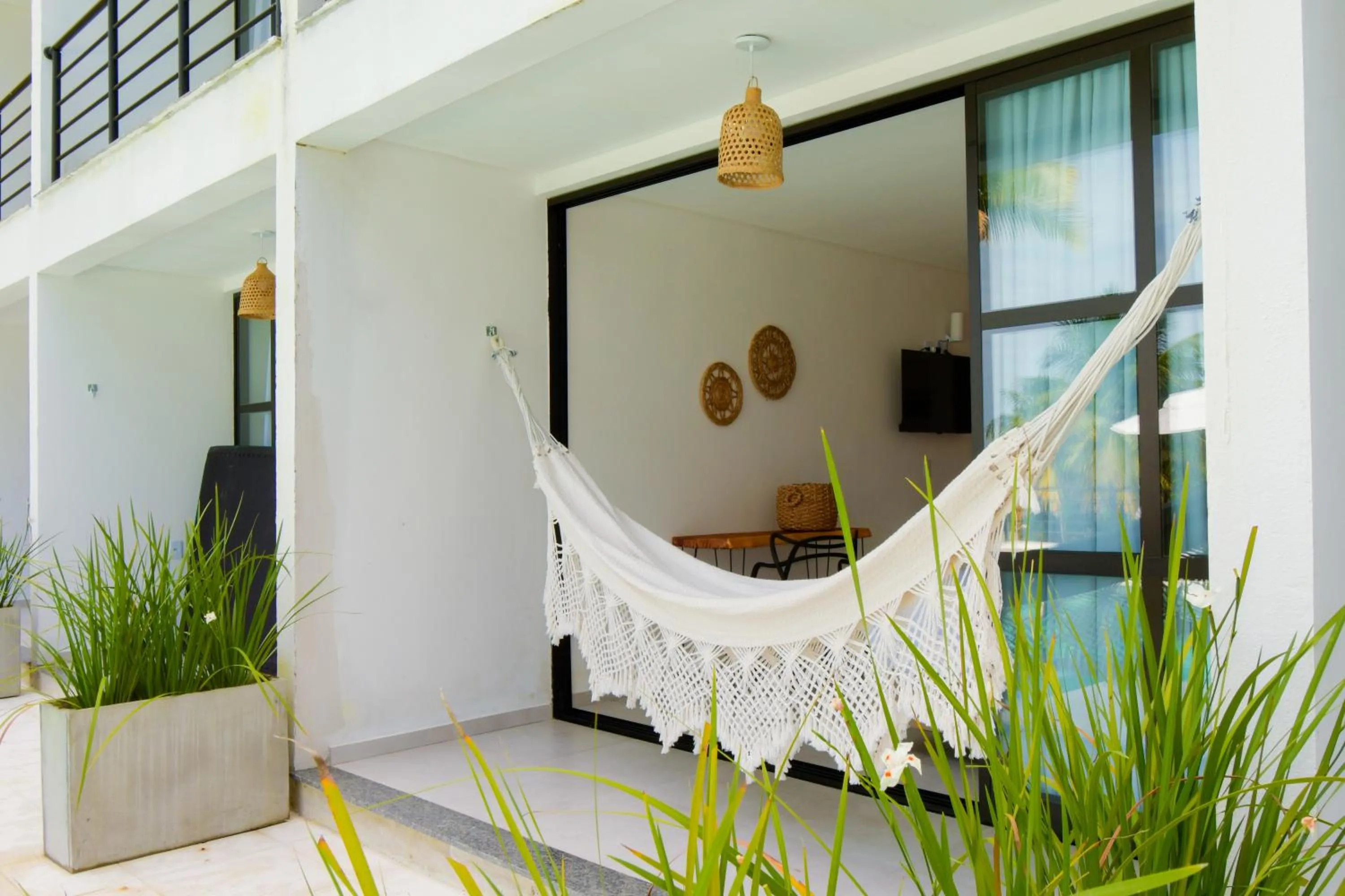 Balcony/Terrace in Milie Lounge Pousada