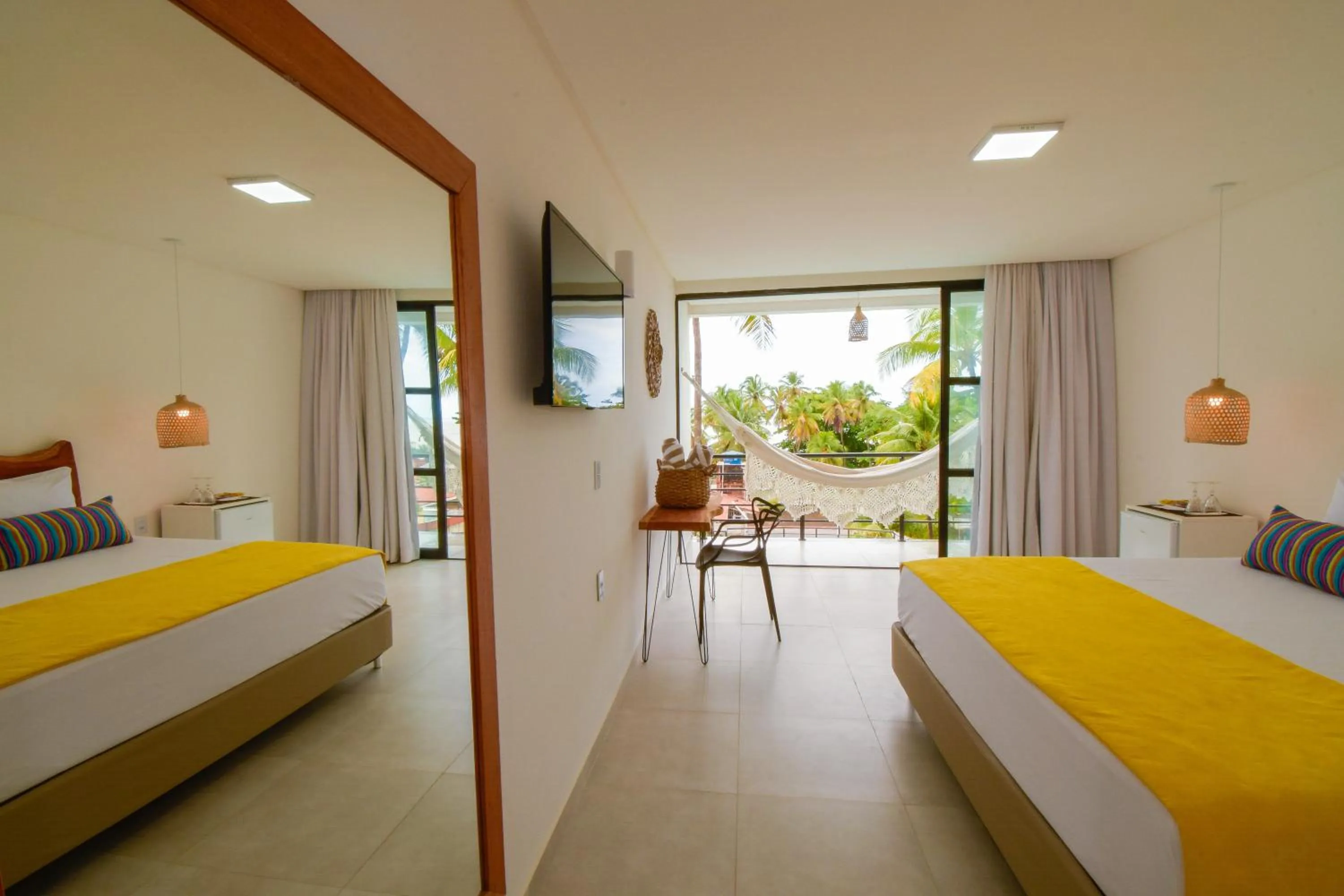 Bedroom, Bed in Milie Lounge Pousada