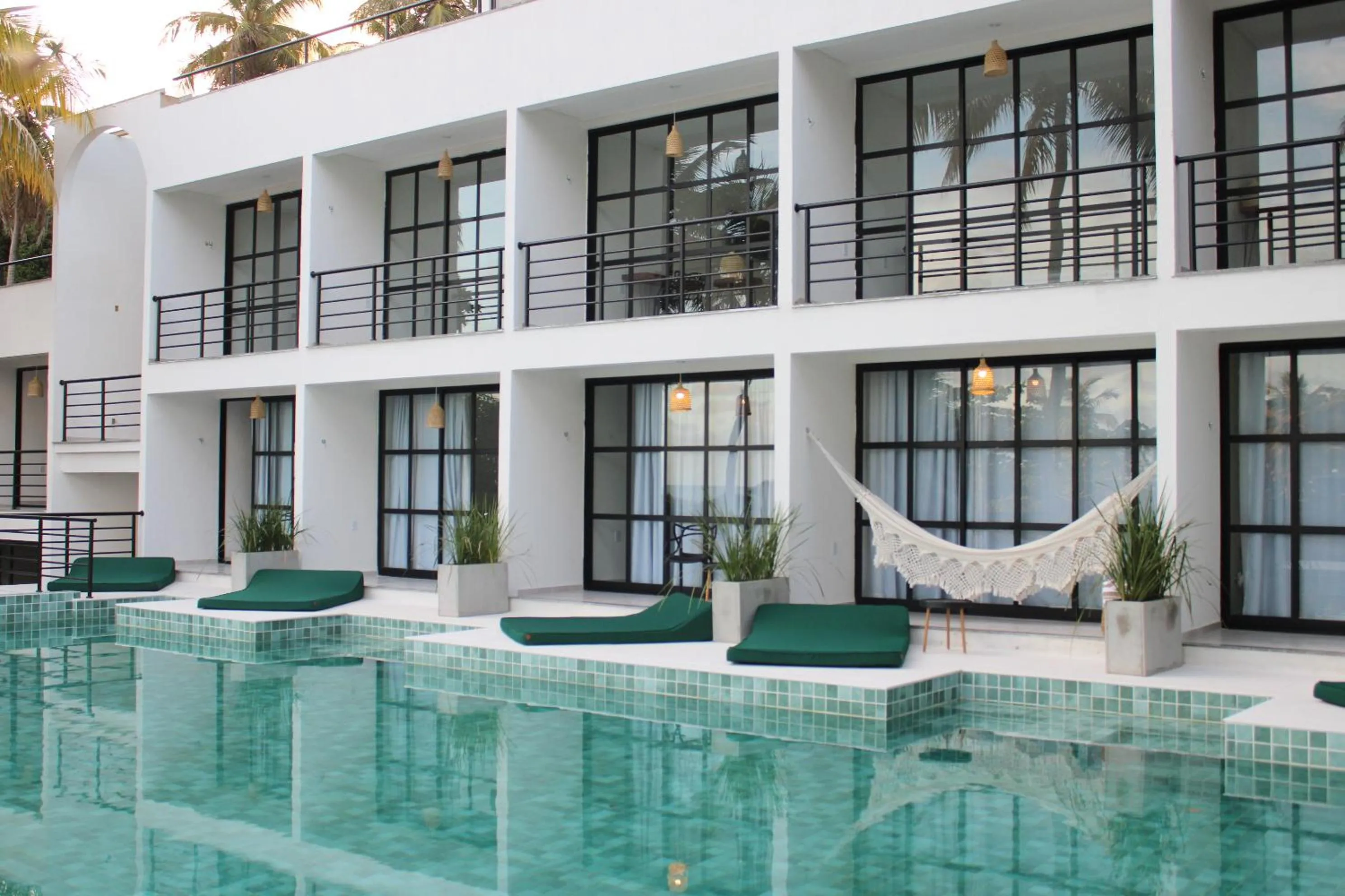 Property building in Milie Lounge Pousada