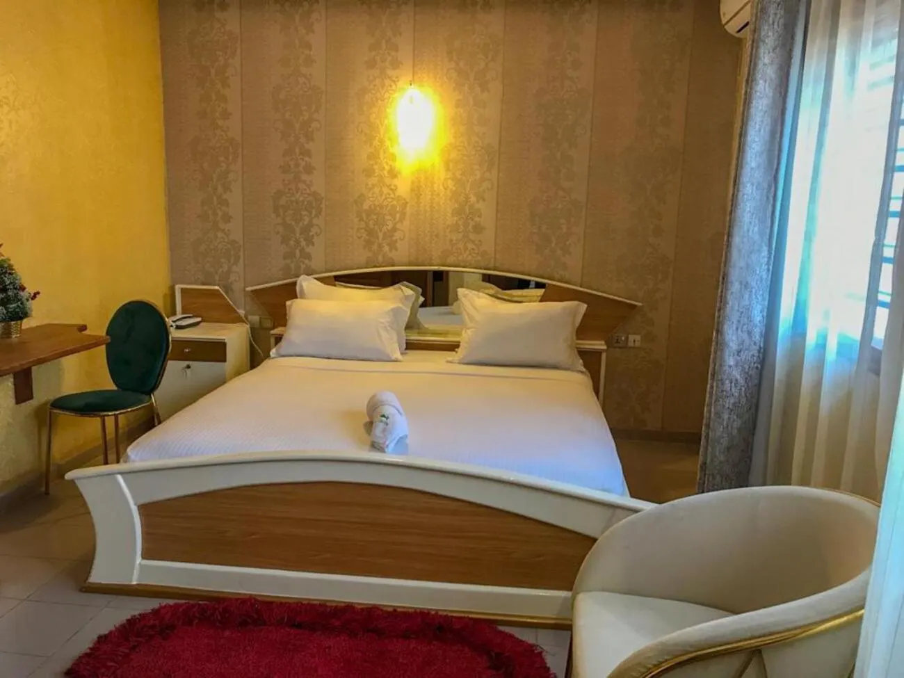 Bed in HÔTEL NOAHGARDEN 2