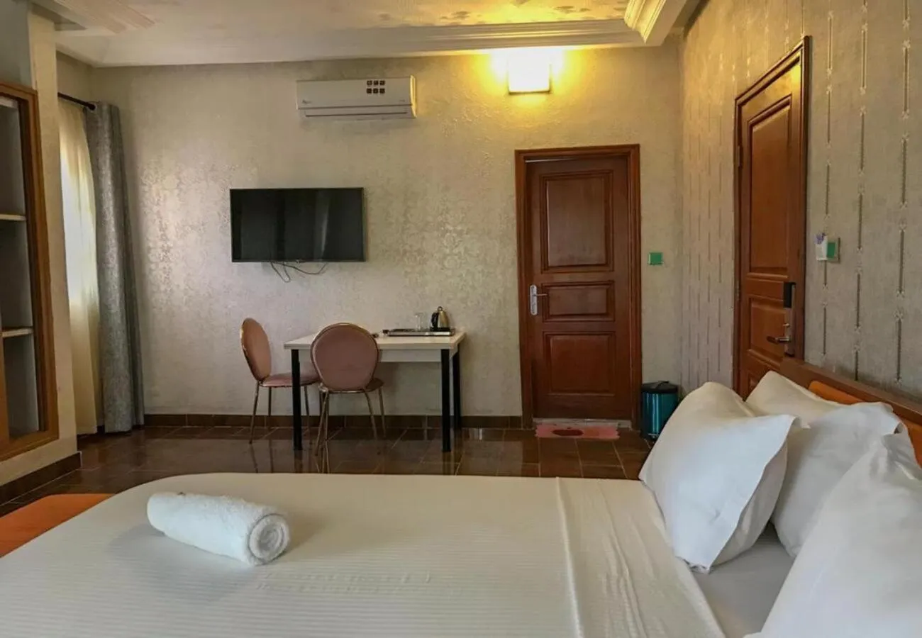 Bed in HÔTEL NOAHGARDEN 2