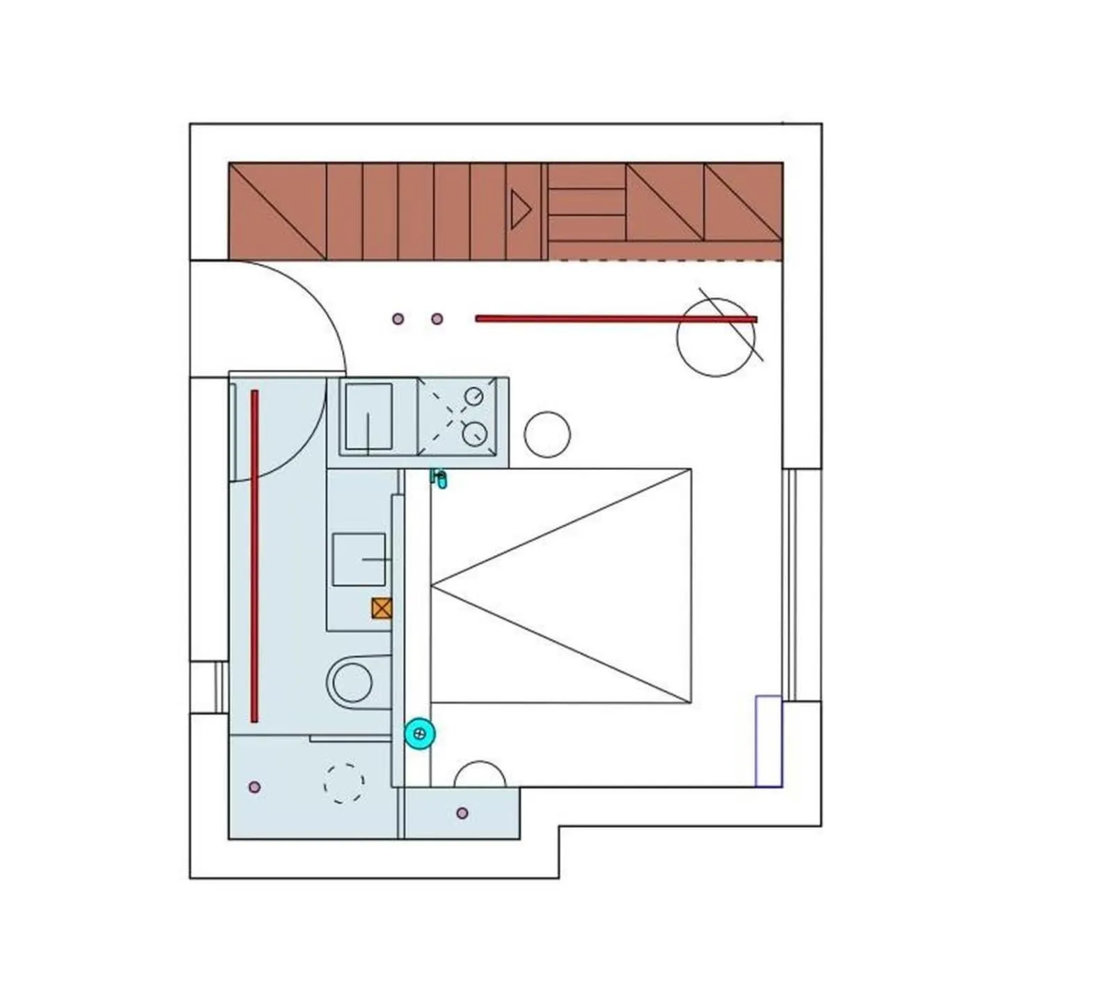 Floor plan in Neo Suites