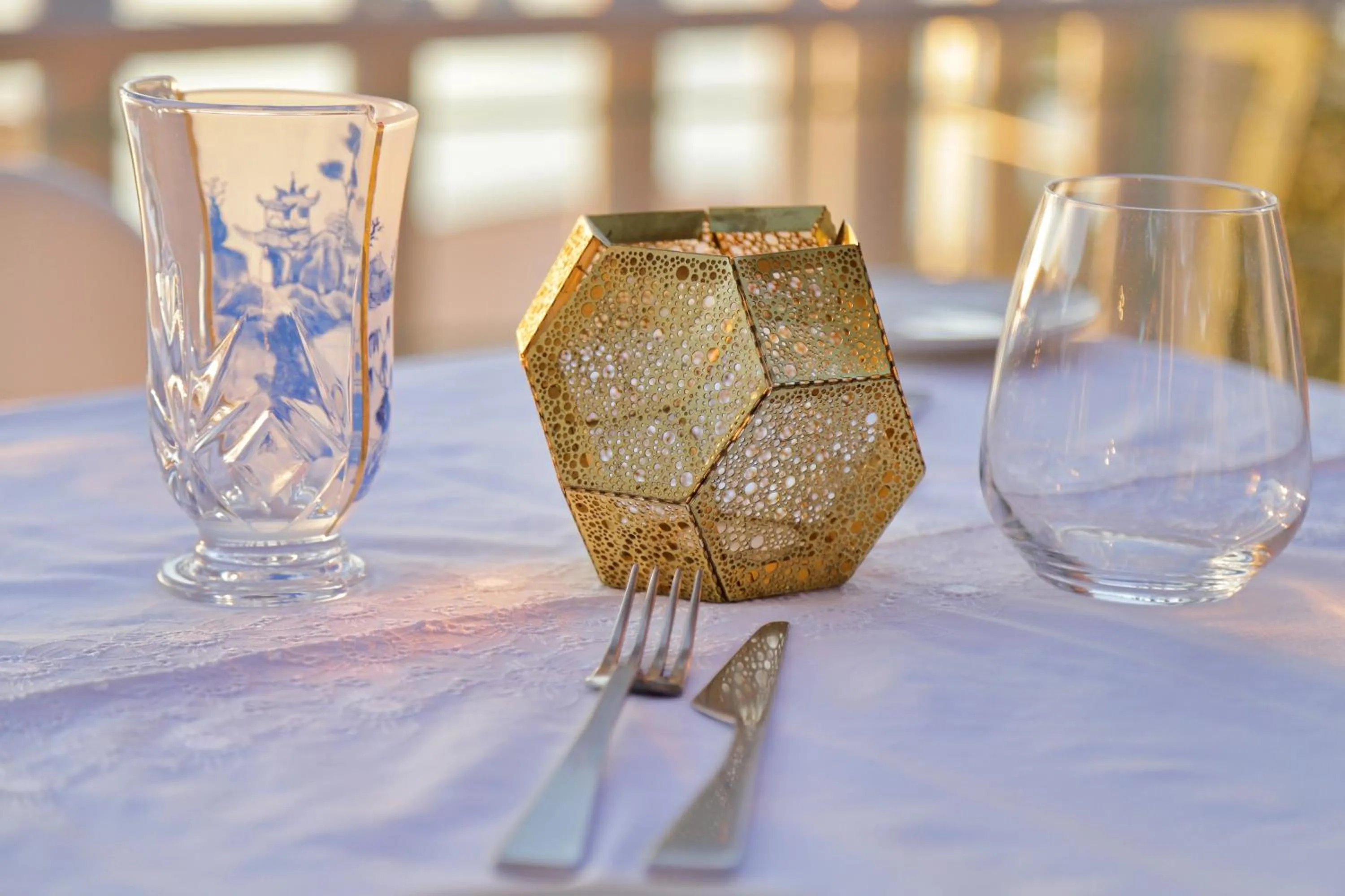 Dinner in Ekies All Senses Resort, a Member of Design Hotels