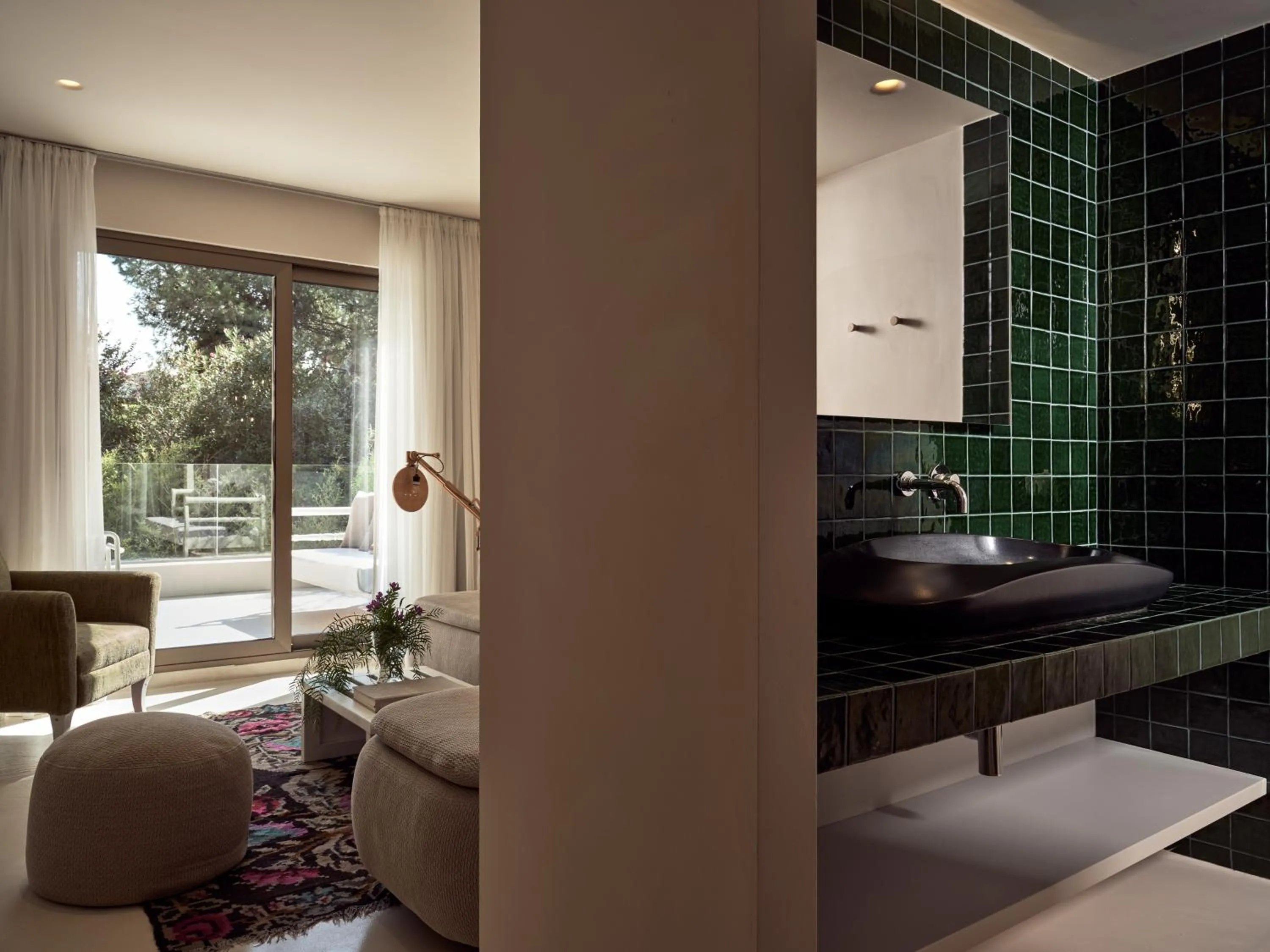 Bedroom in Ekies All Senses Resort, a Member of Design Hotels