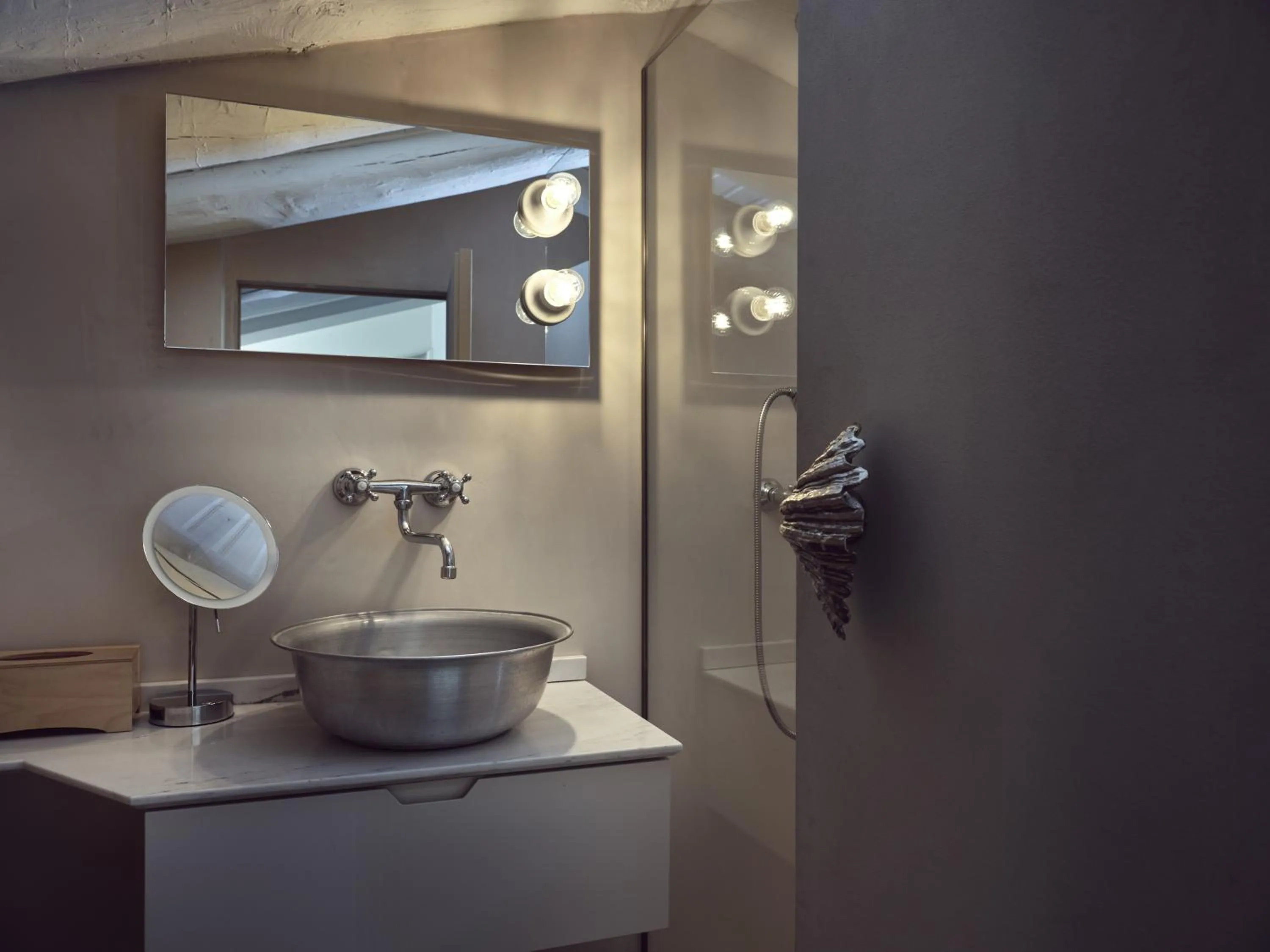 Bathroom in Ekies All Senses Resort, a Member of Design Hotels