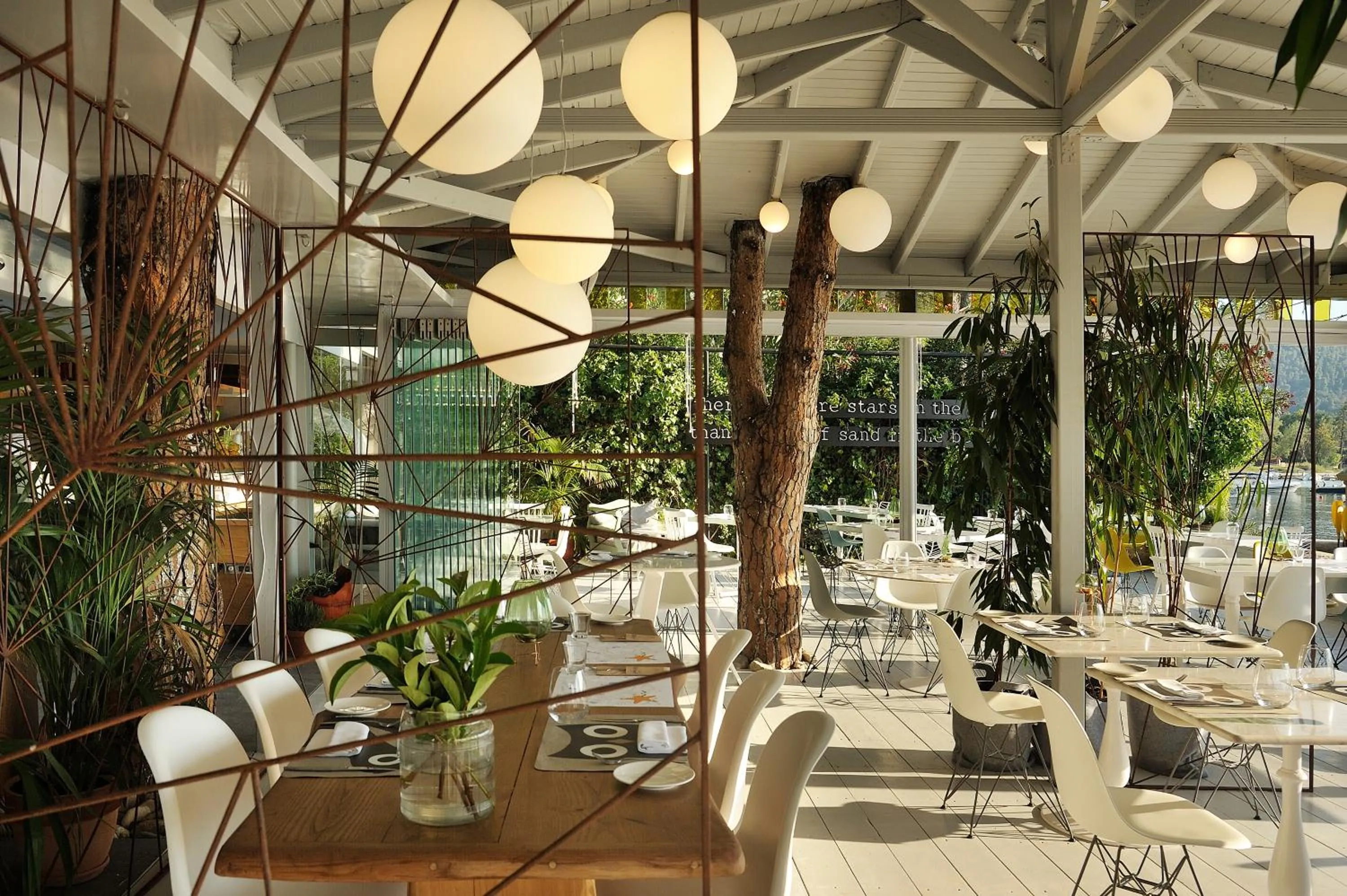 Dinner in Ekies All Senses Resort, a Member of Design Hotels