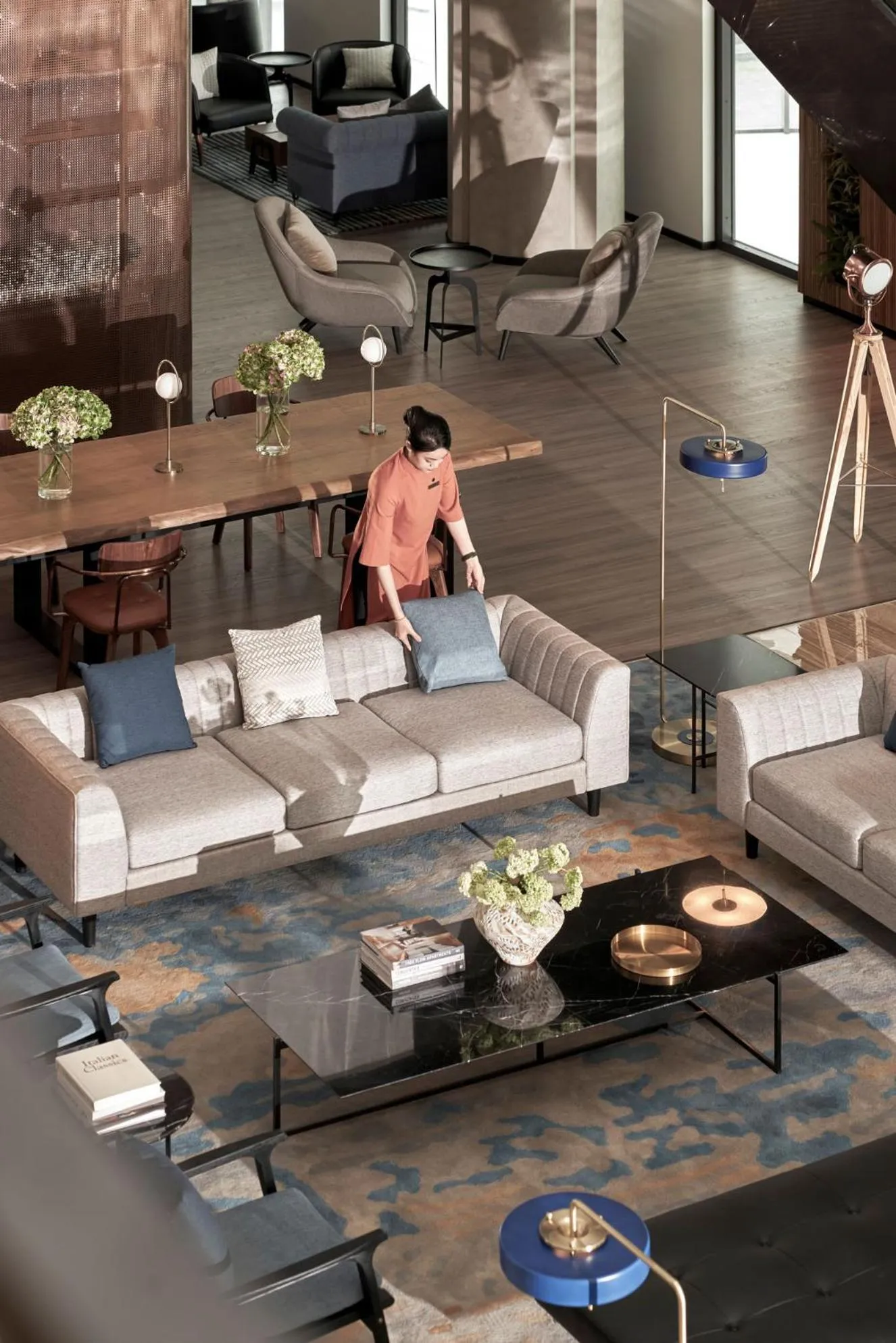 Lobby or reception in The Yacht Hotel by DC