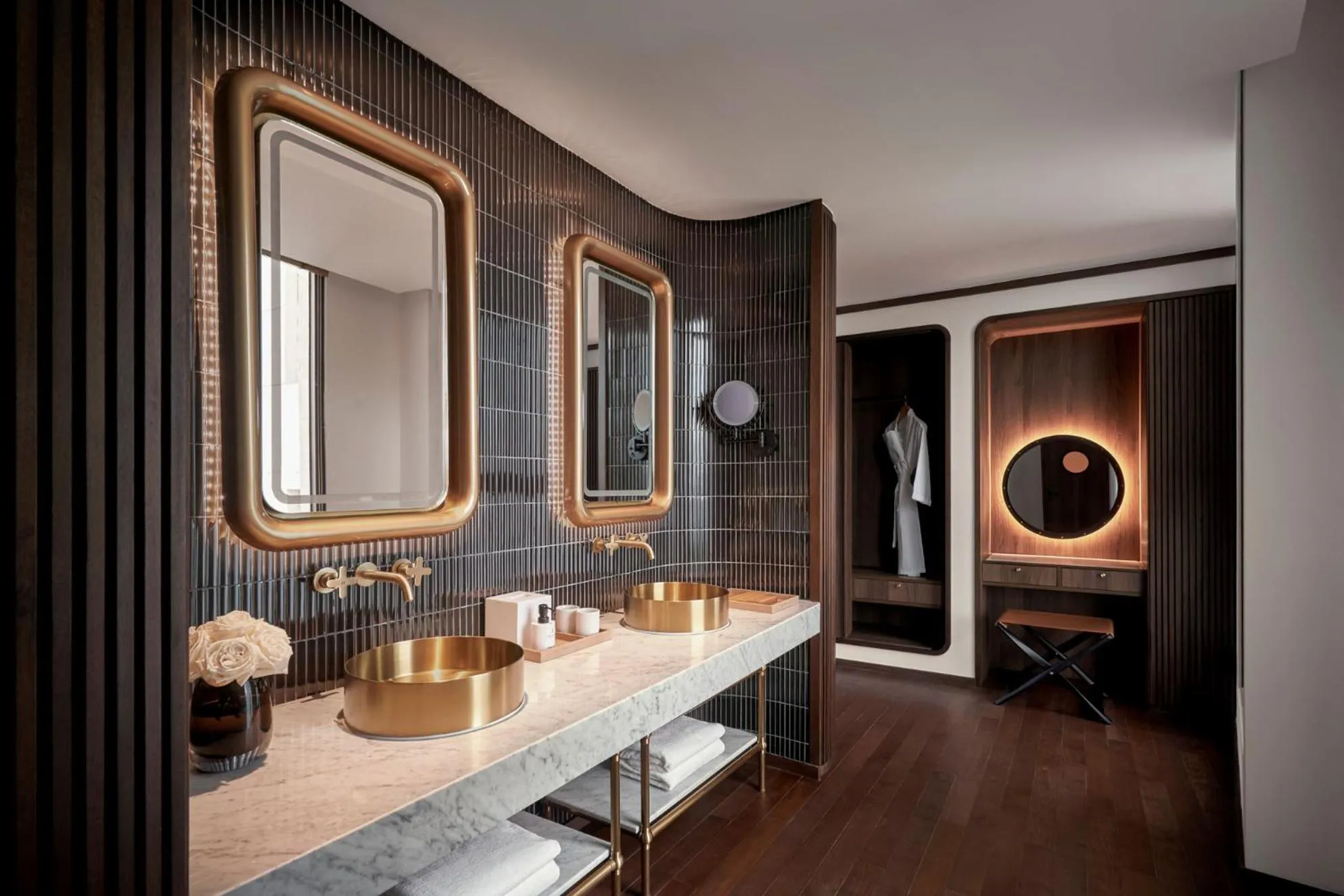 Bathroom in The Yacht Hotel by DC