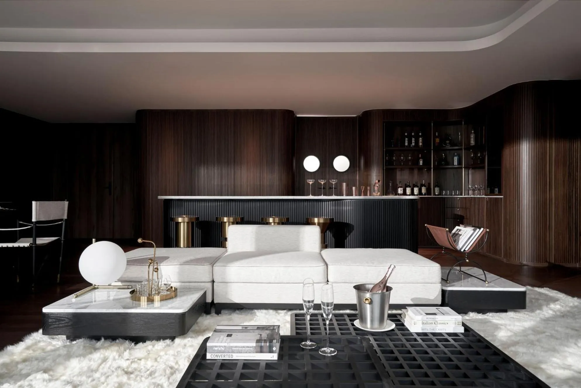 Living room in The Yacht Hotel by DC