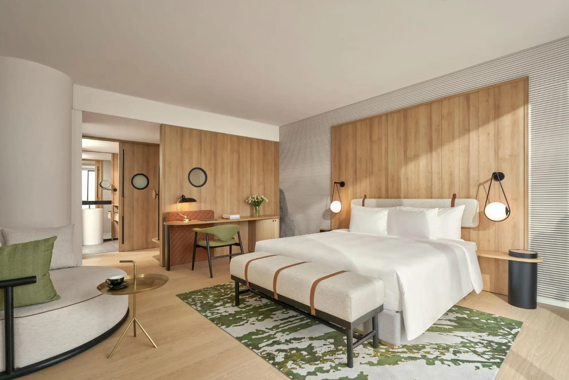 Bed in The Yacht Hotel by DC