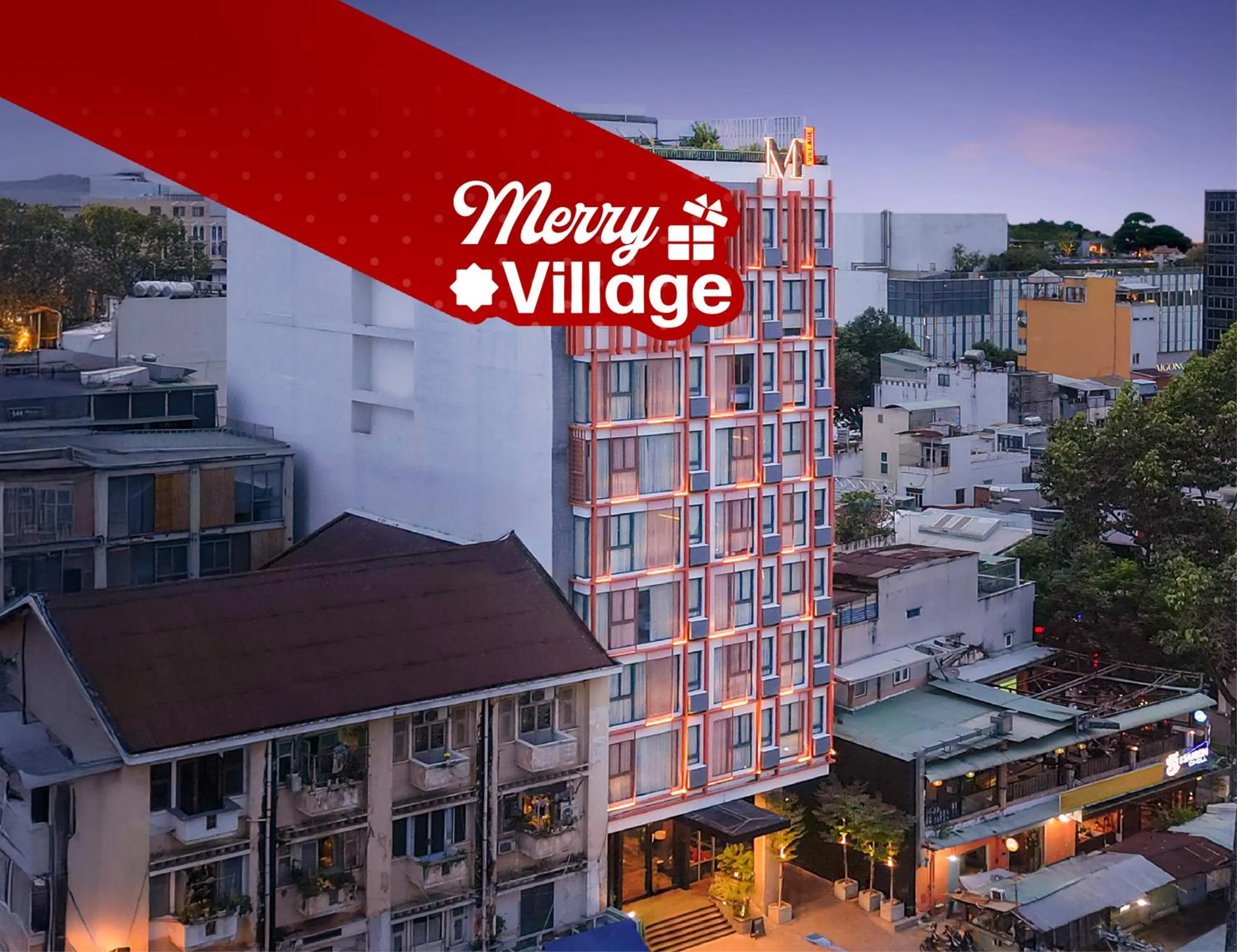 Property building in M Village Hotel Tôn Thất Đạm