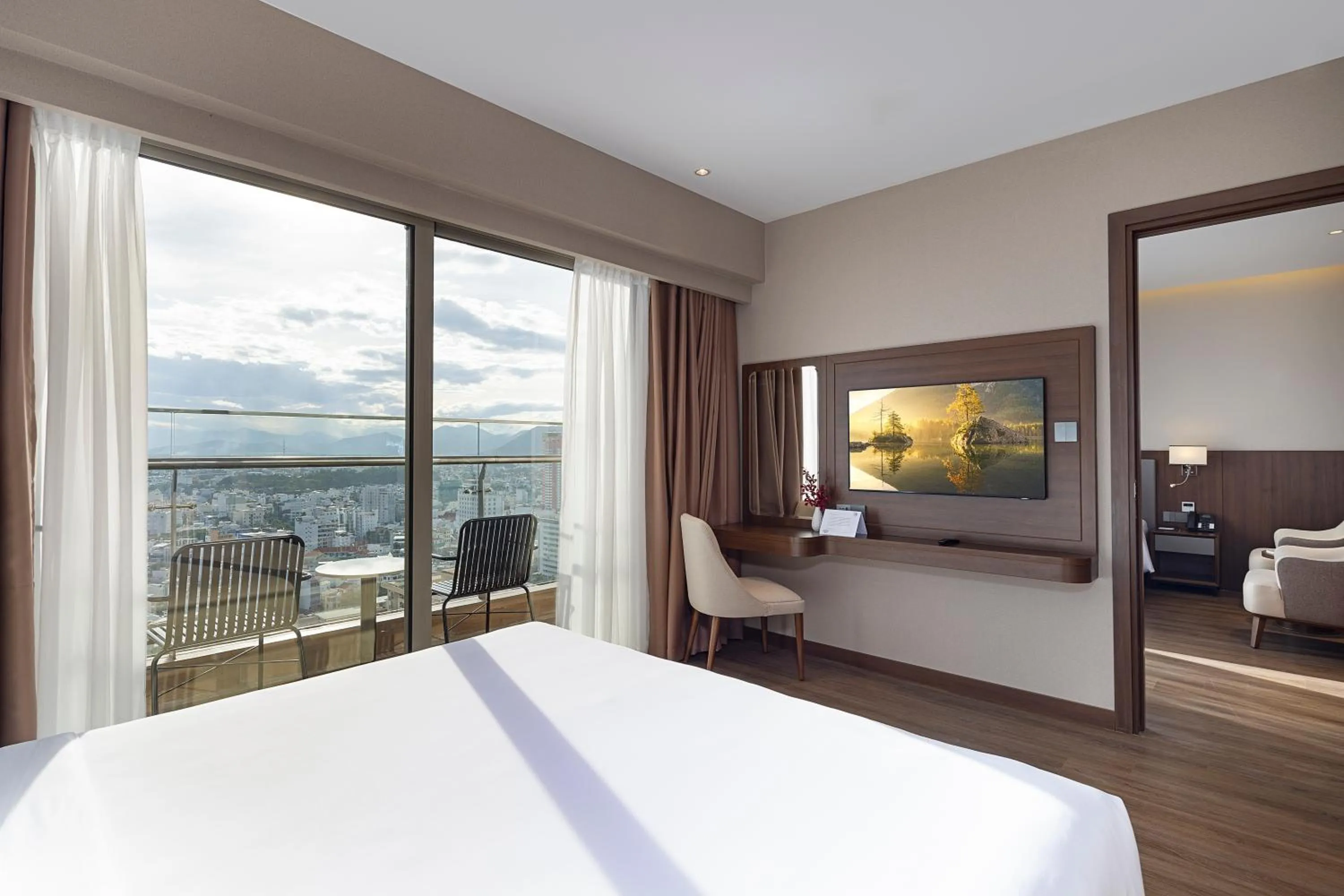 Photo of the whole room, Bed in Annova Nha Trang Hotel