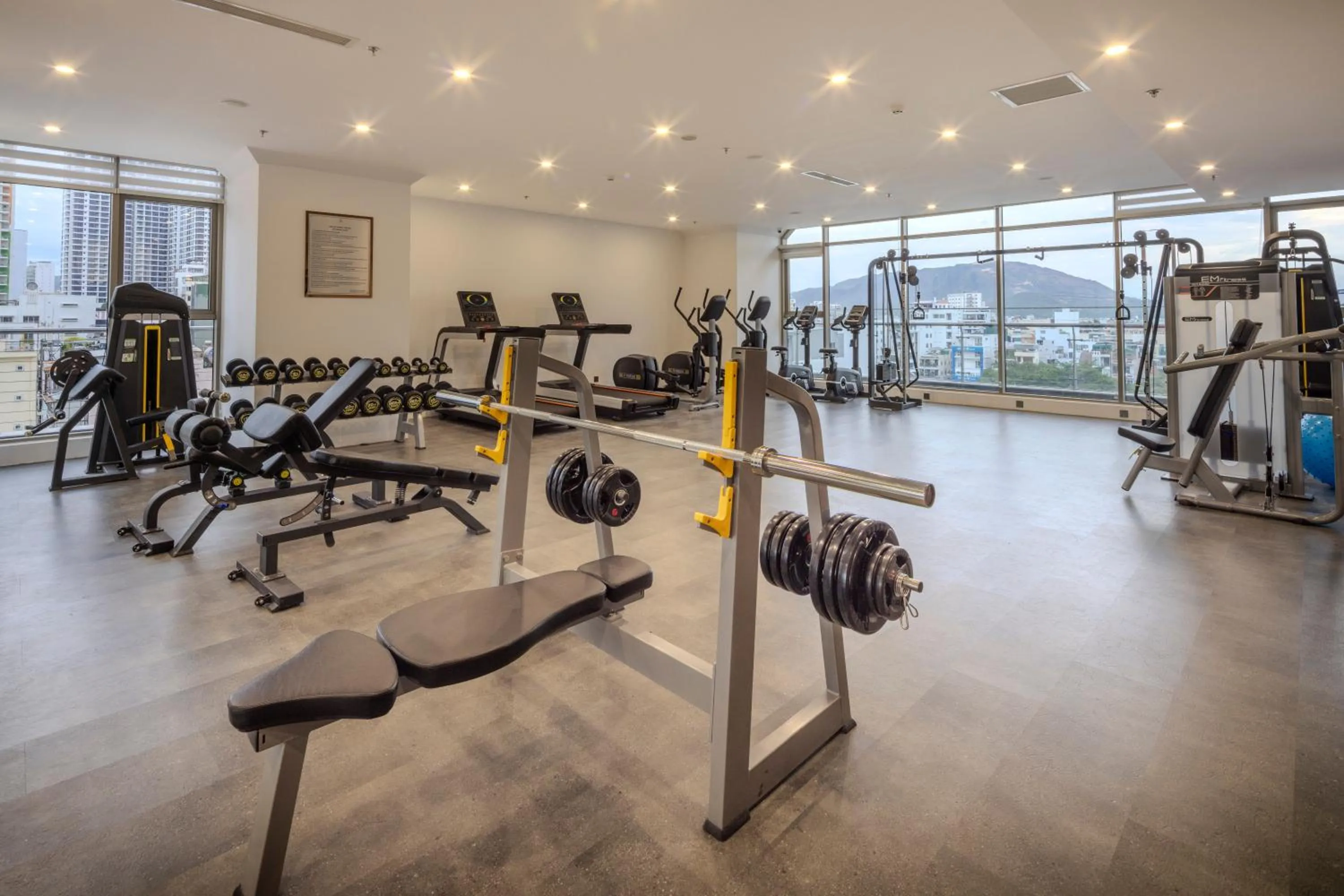 Fitness centre/facilities in Annova Nha Trang Hotel