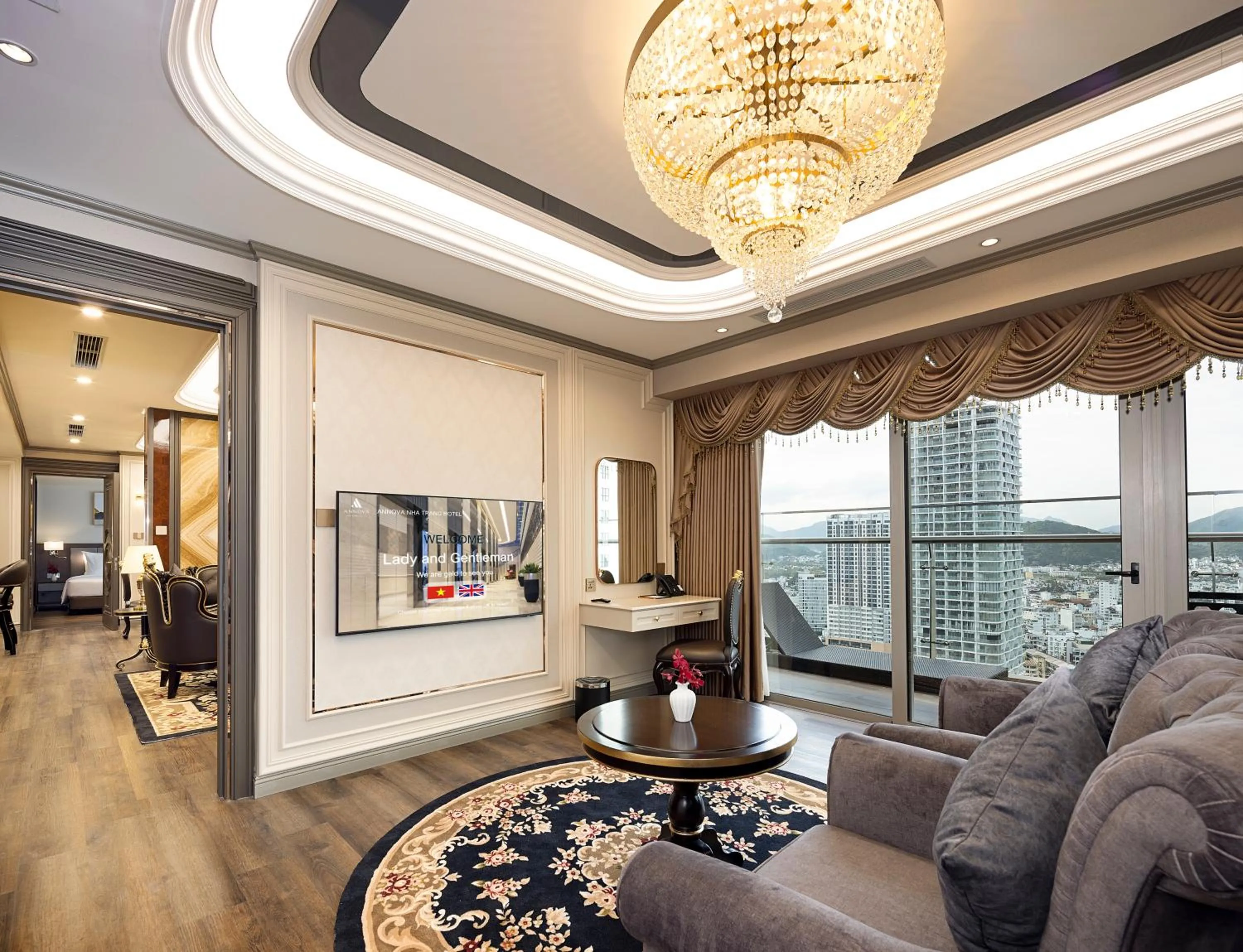 Living room in Annova Nha Trang Hotel