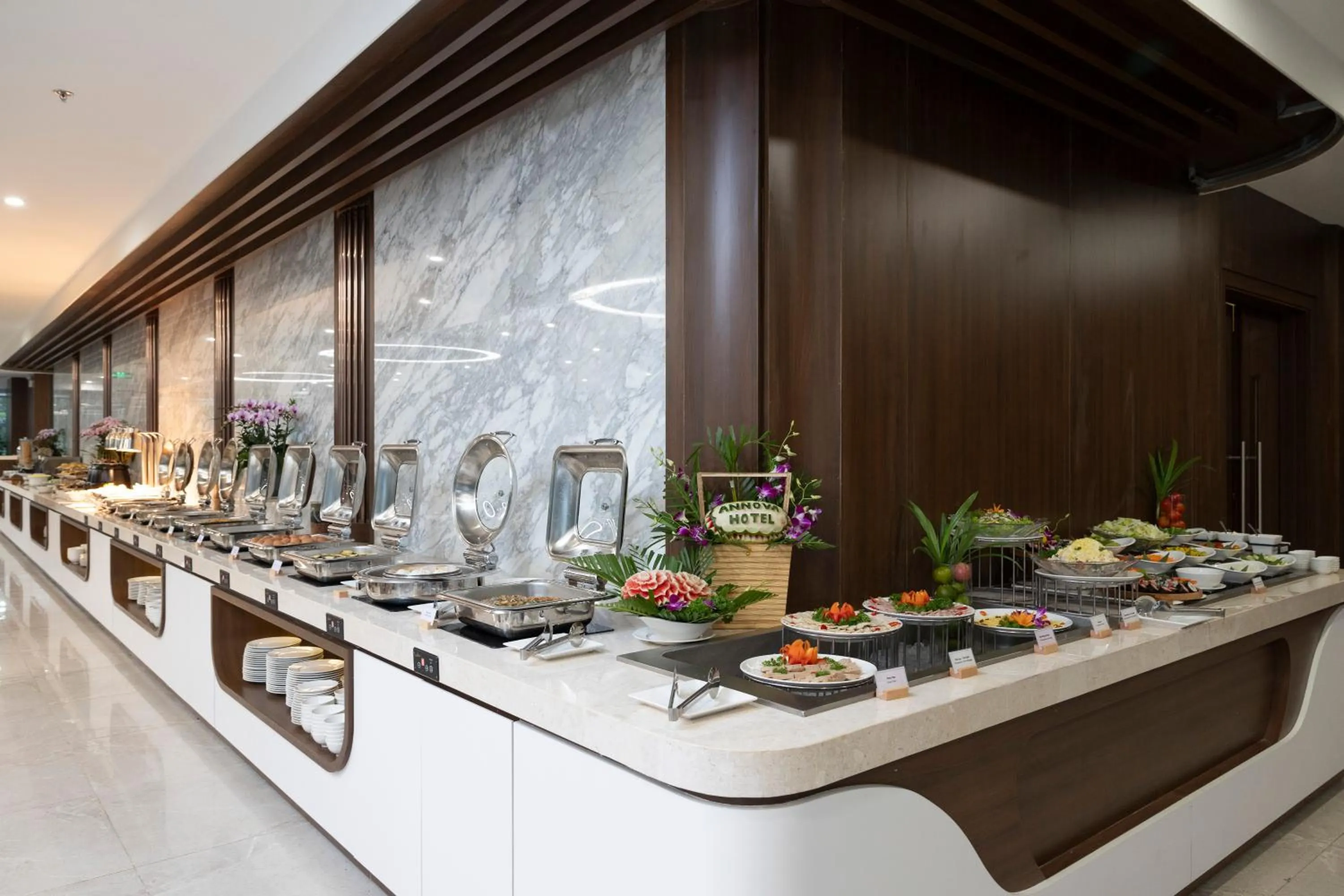 Buffet breakfast in Annova Nha Trang Hotel