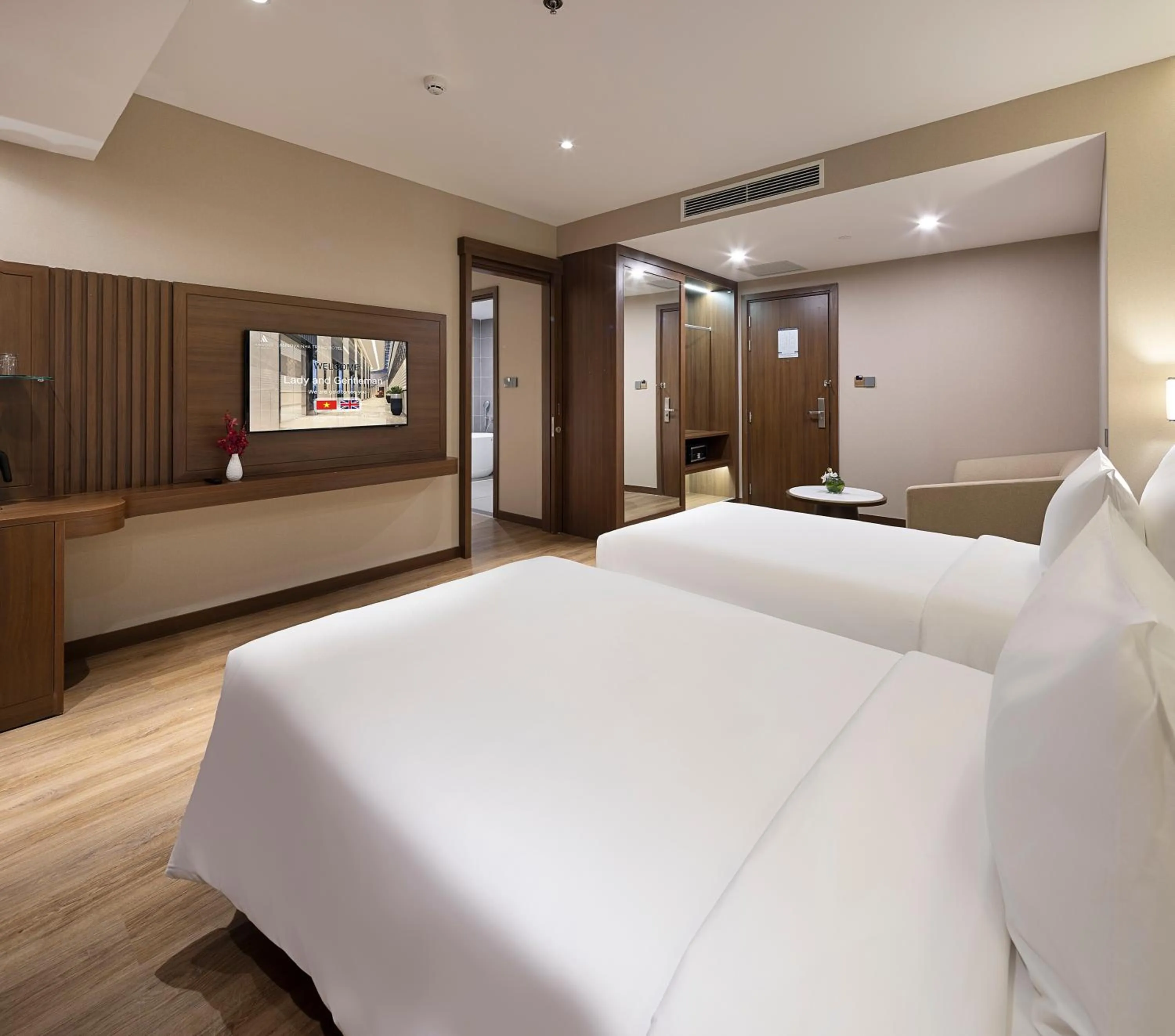 Bed in Annova Nha Trang Hotel