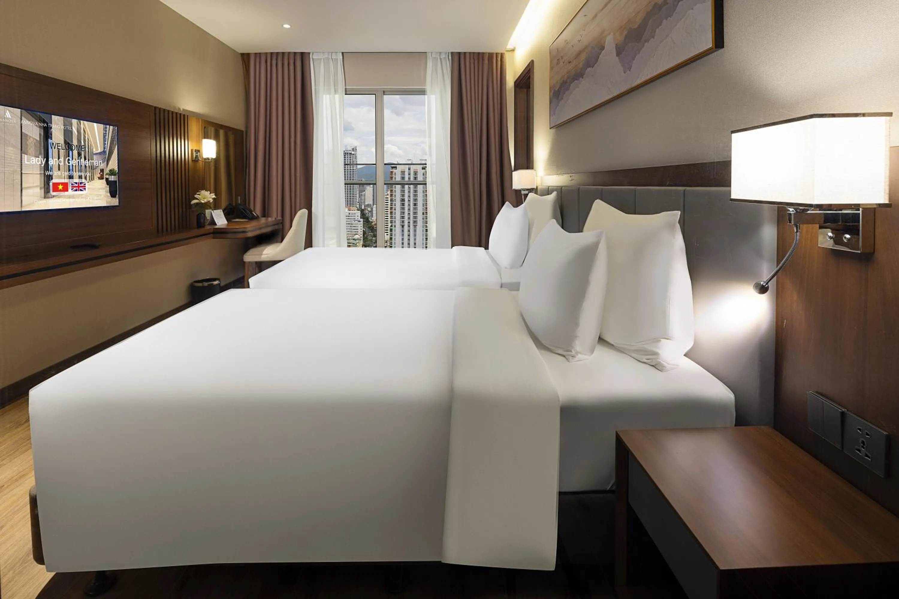 Bedroom, Bed in Annova Nha Trang Hotel