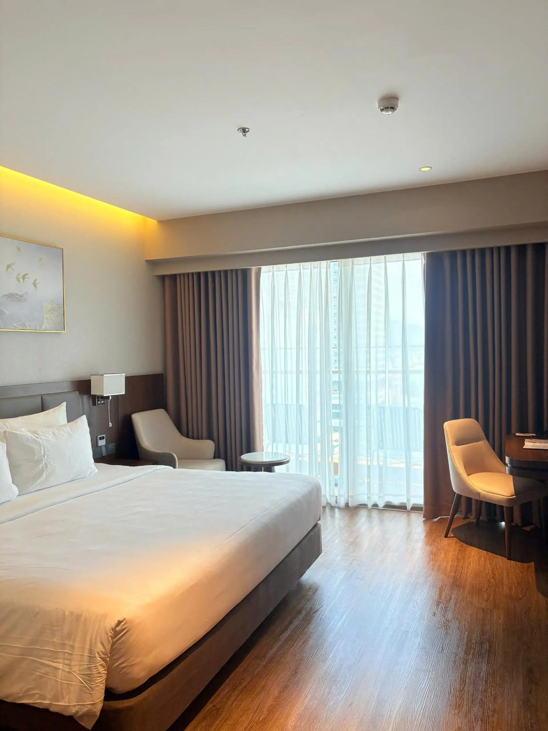 Bed in Annova Nha Trang Hotel