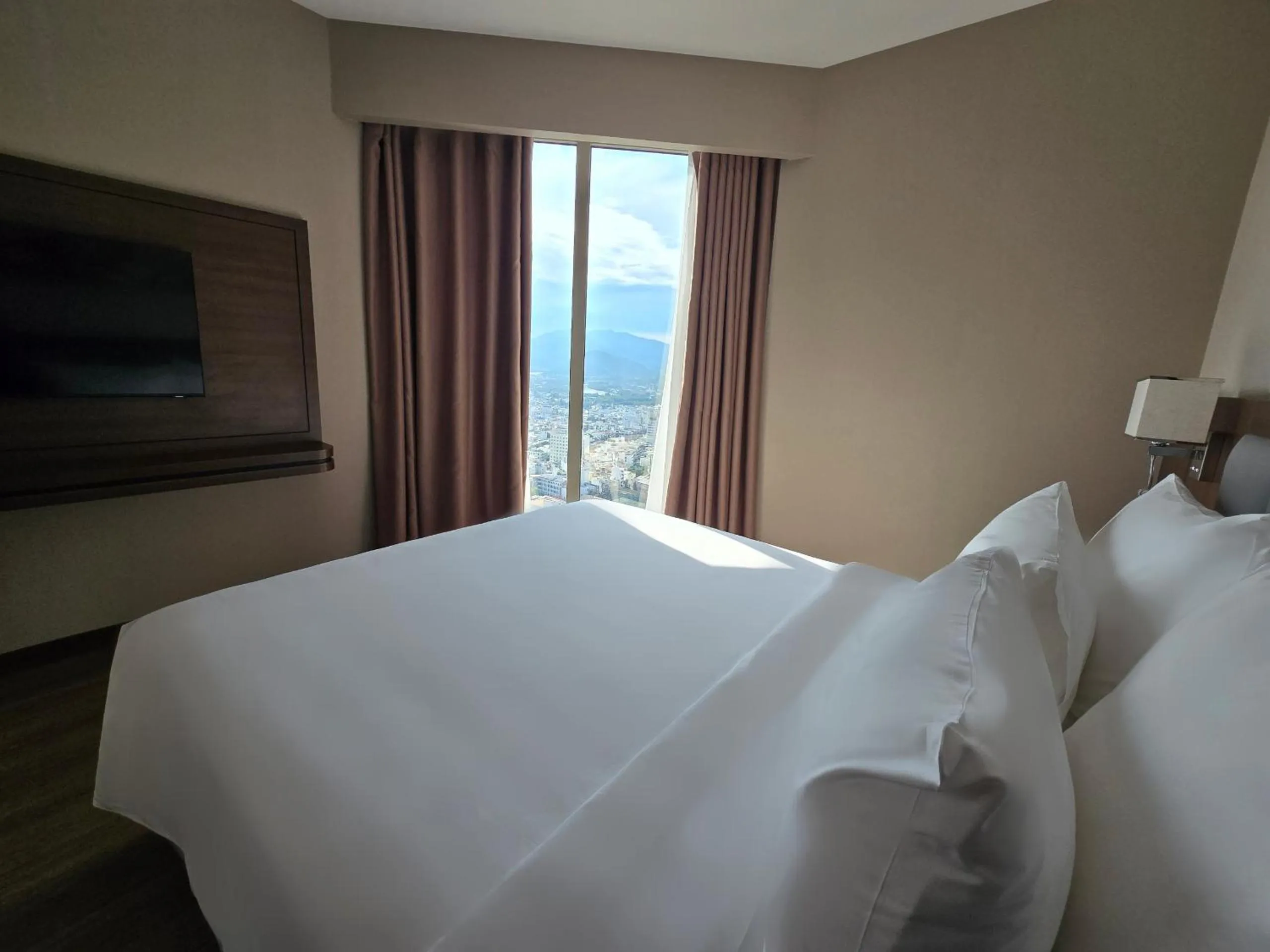 View (from property/room), Bed in Annova Nha Trang Hotel