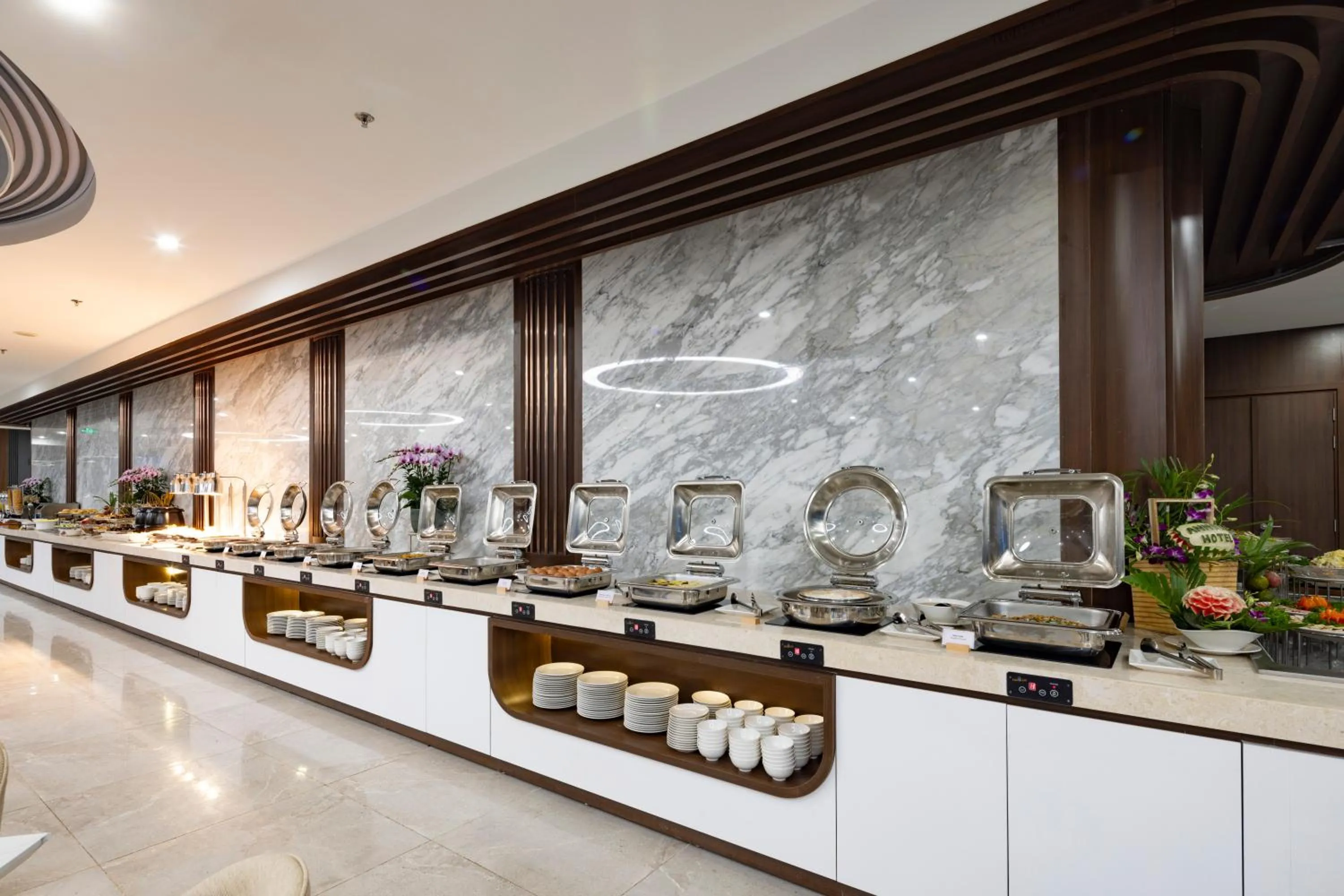 Buffet breakfast in Annova Nha Trang Hotel