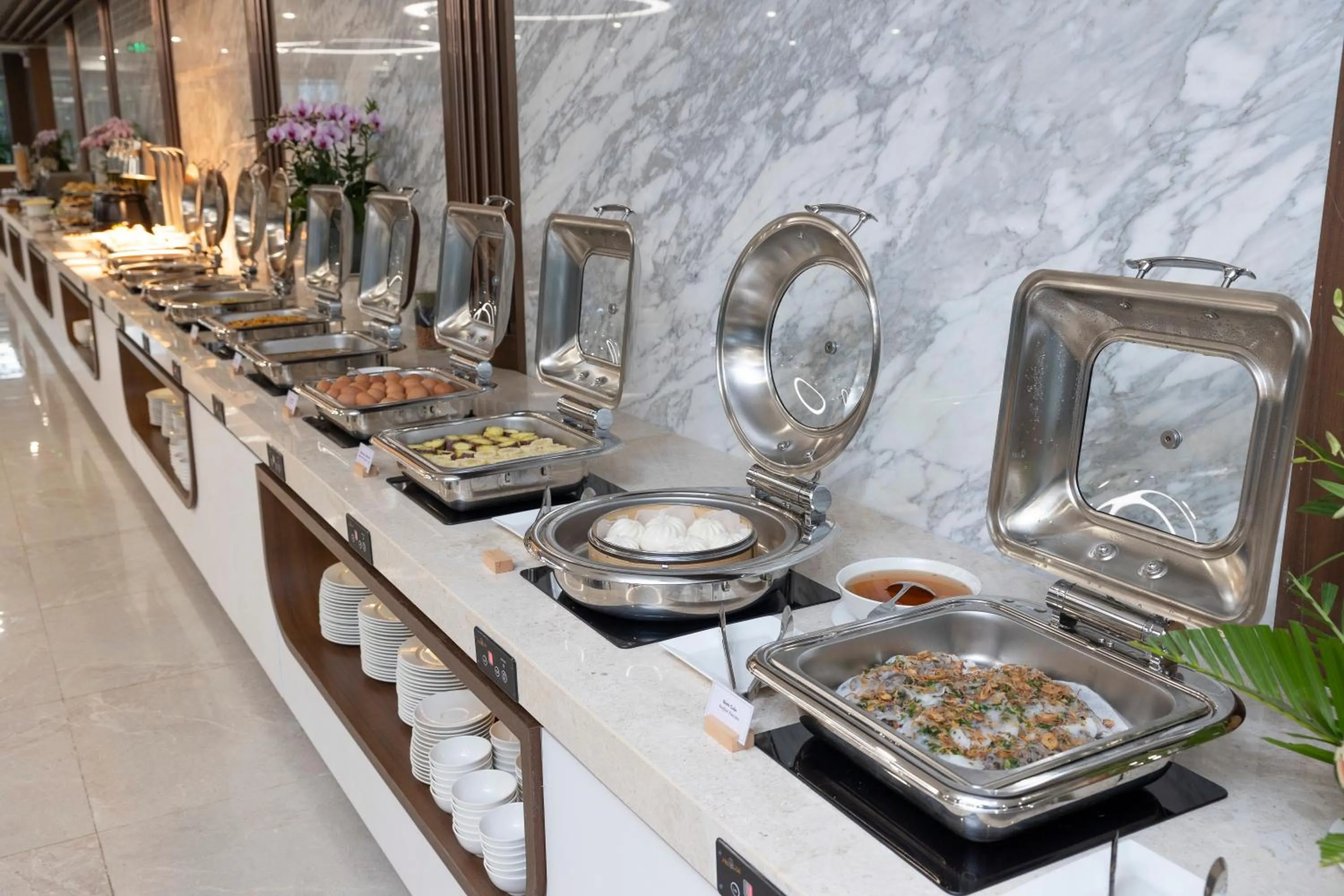 Buffet breakfast in Annova Nha Trang Hotel