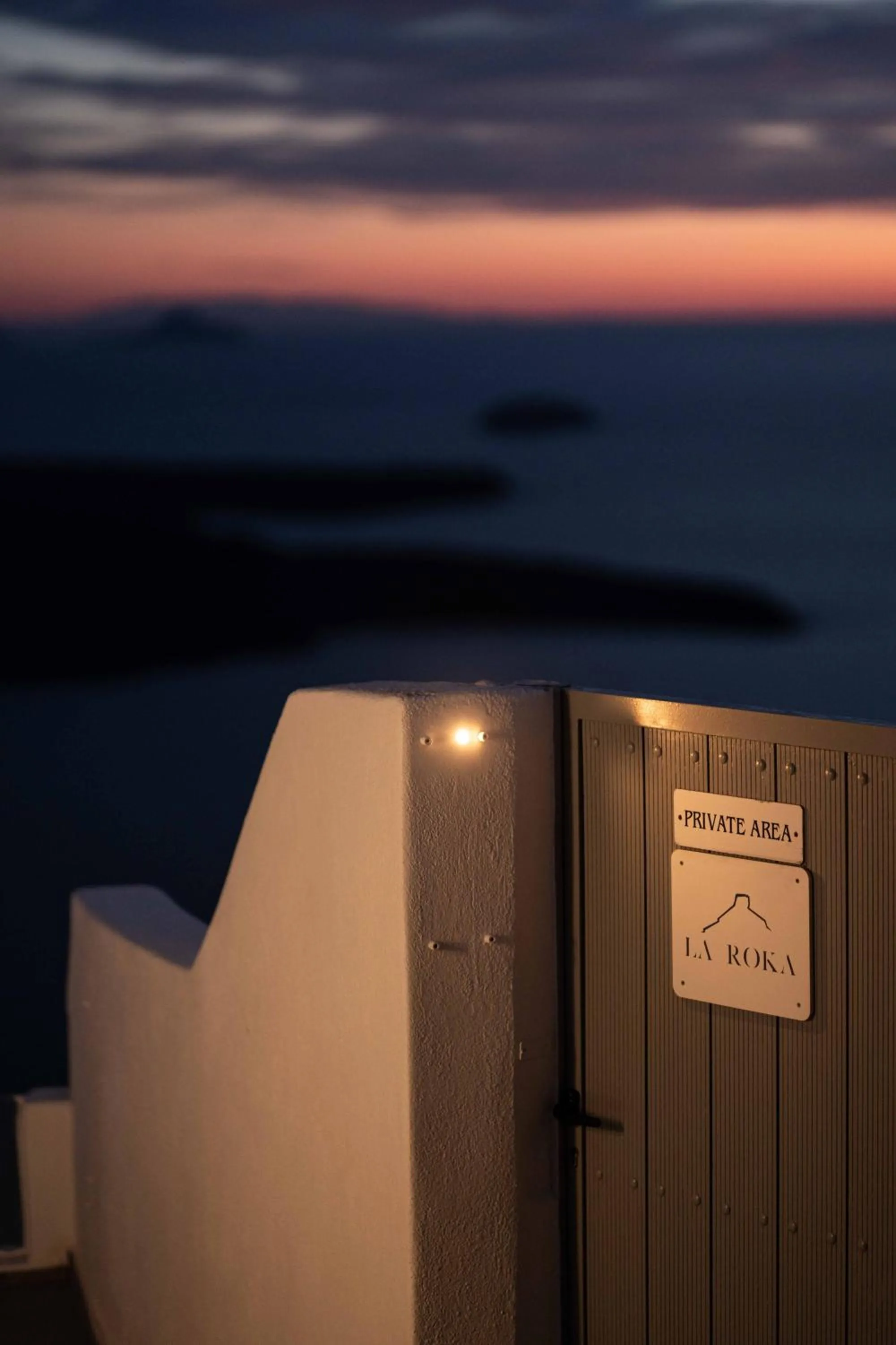 Sunset in La Roka, Cliffside Memories