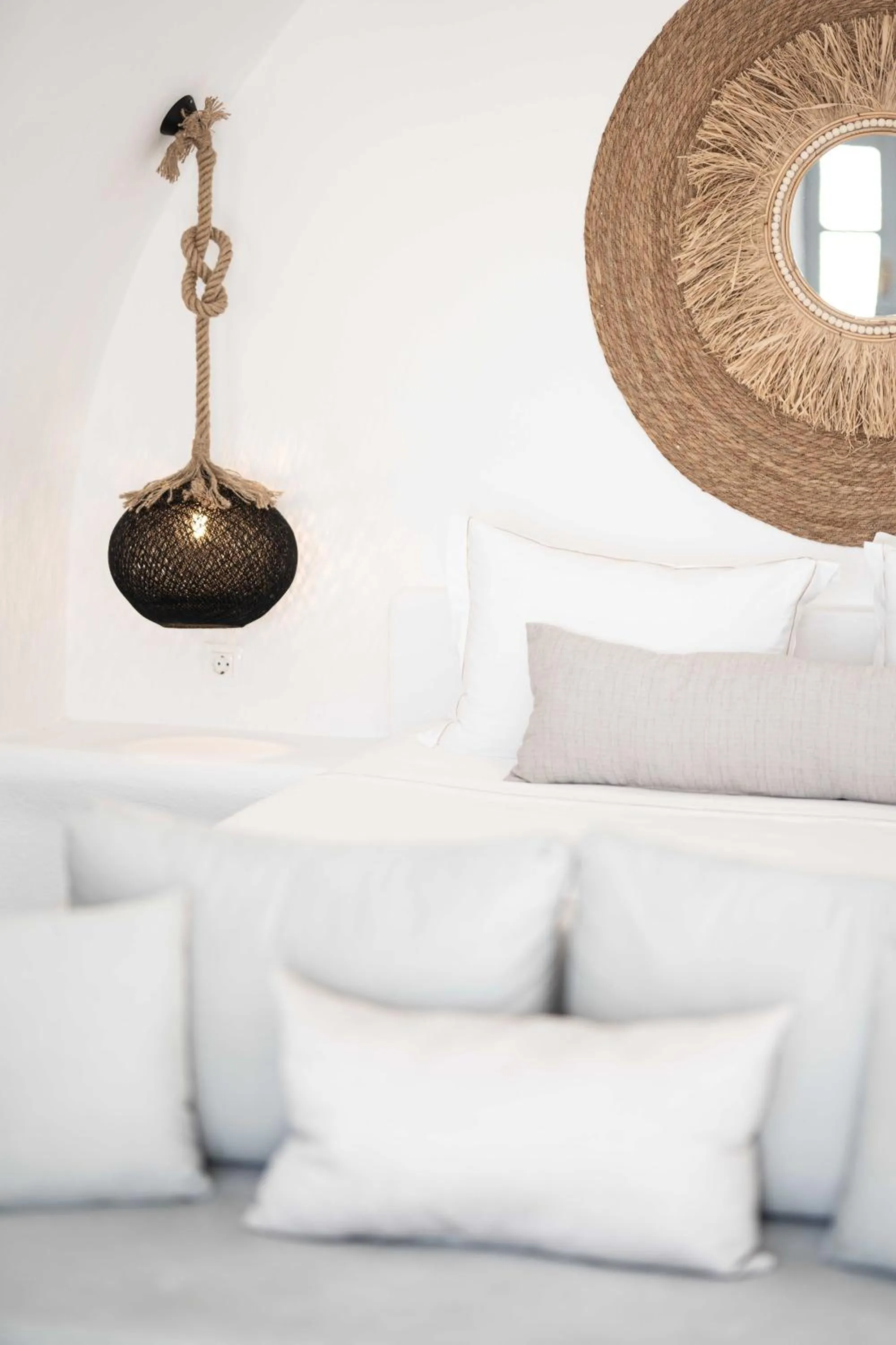 Bedroom, Bed in La Roka, Cliffside Memories