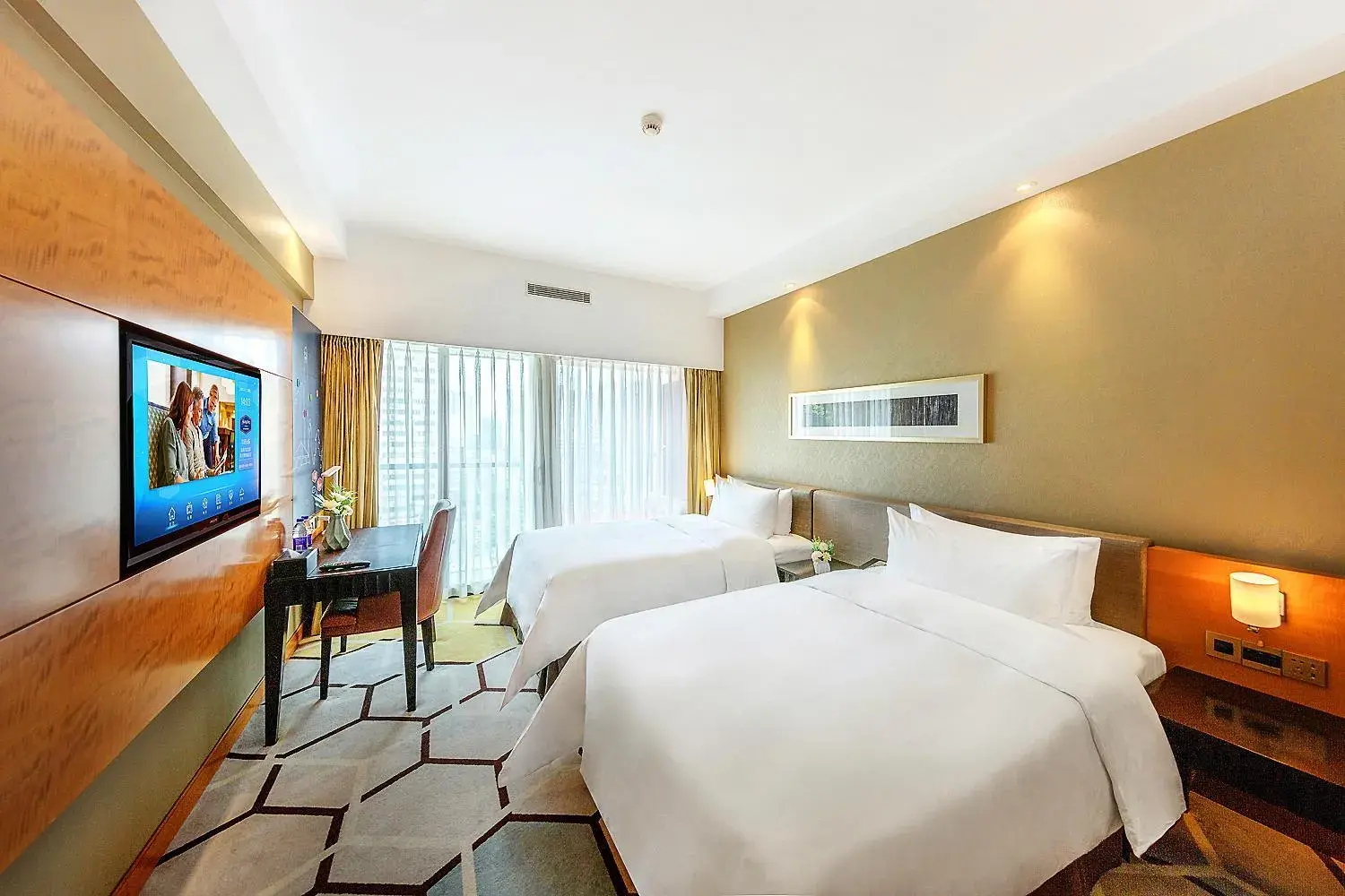 Superior Twin Room in Hampton by Hilton Zhuhai Gongbei Port Superior Twin Room in Hampton by Hilton Zhuhai Gongbei Port