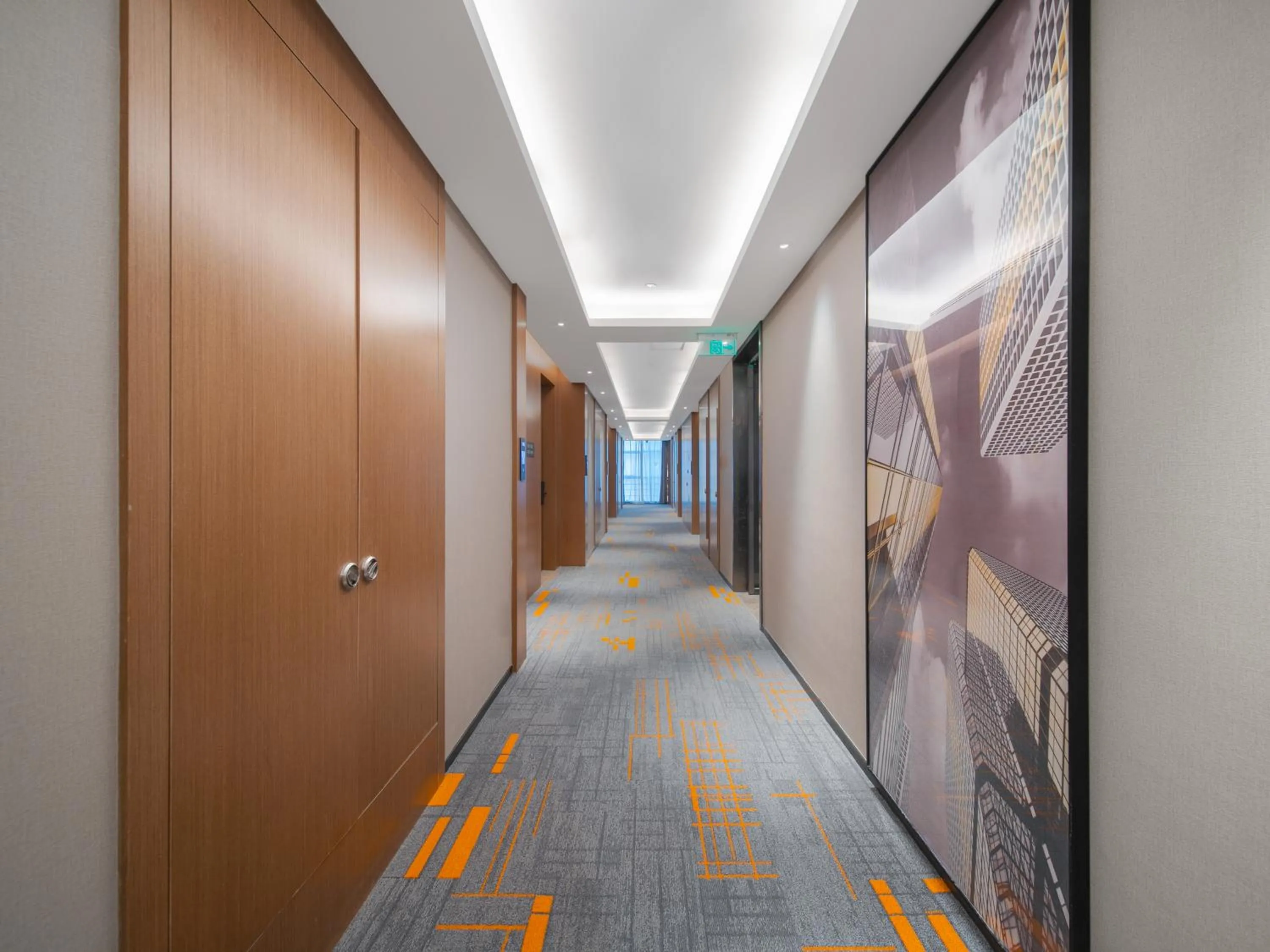 Floor plan in Hampton by Hilton Shenzhen Longhua Qinghu