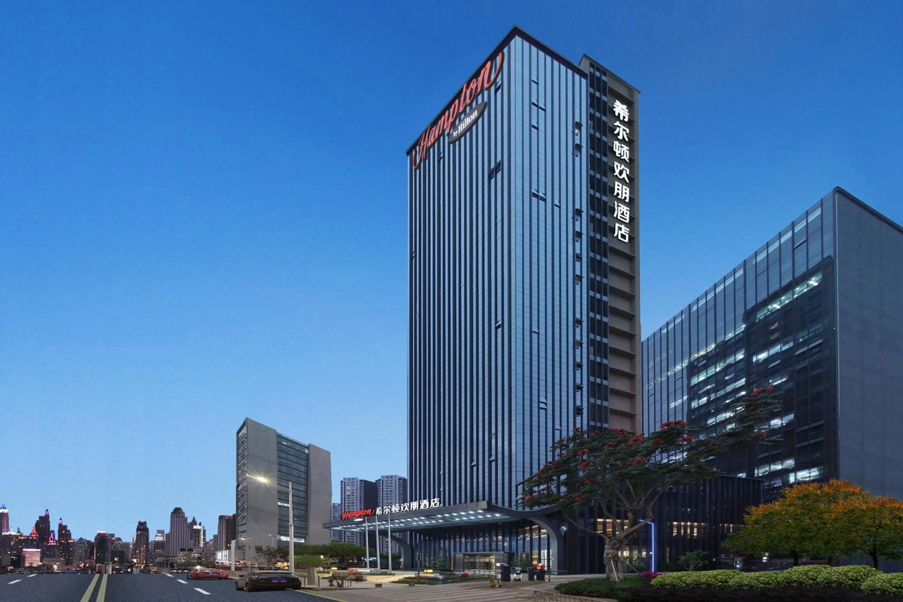 Property building in Hampton by Hilton Shenzhen Longhua Qinghu