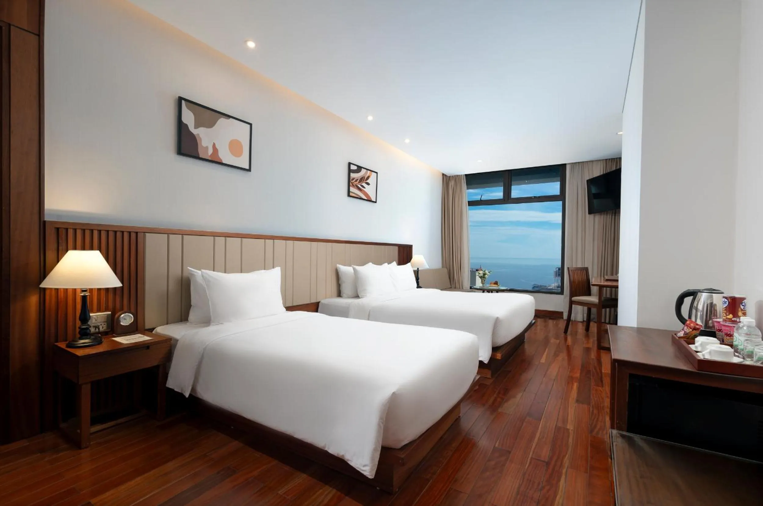Bed in Green Beach Hotel Nha Trang