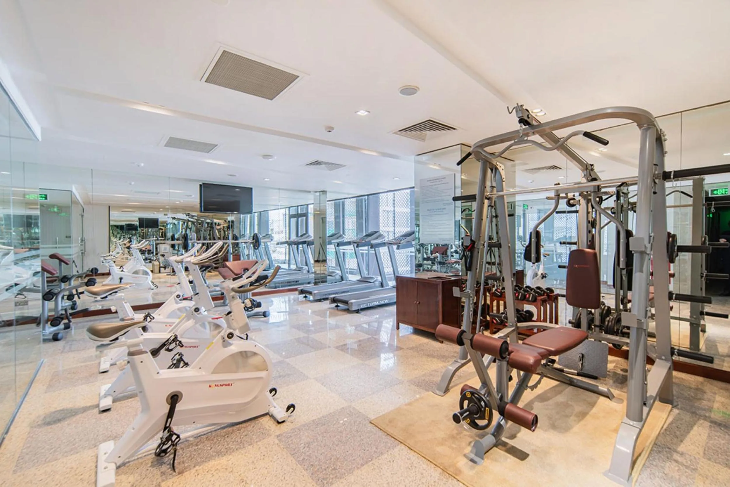 Fitness centre/facilities in Green Beach Hotel Nha Trang