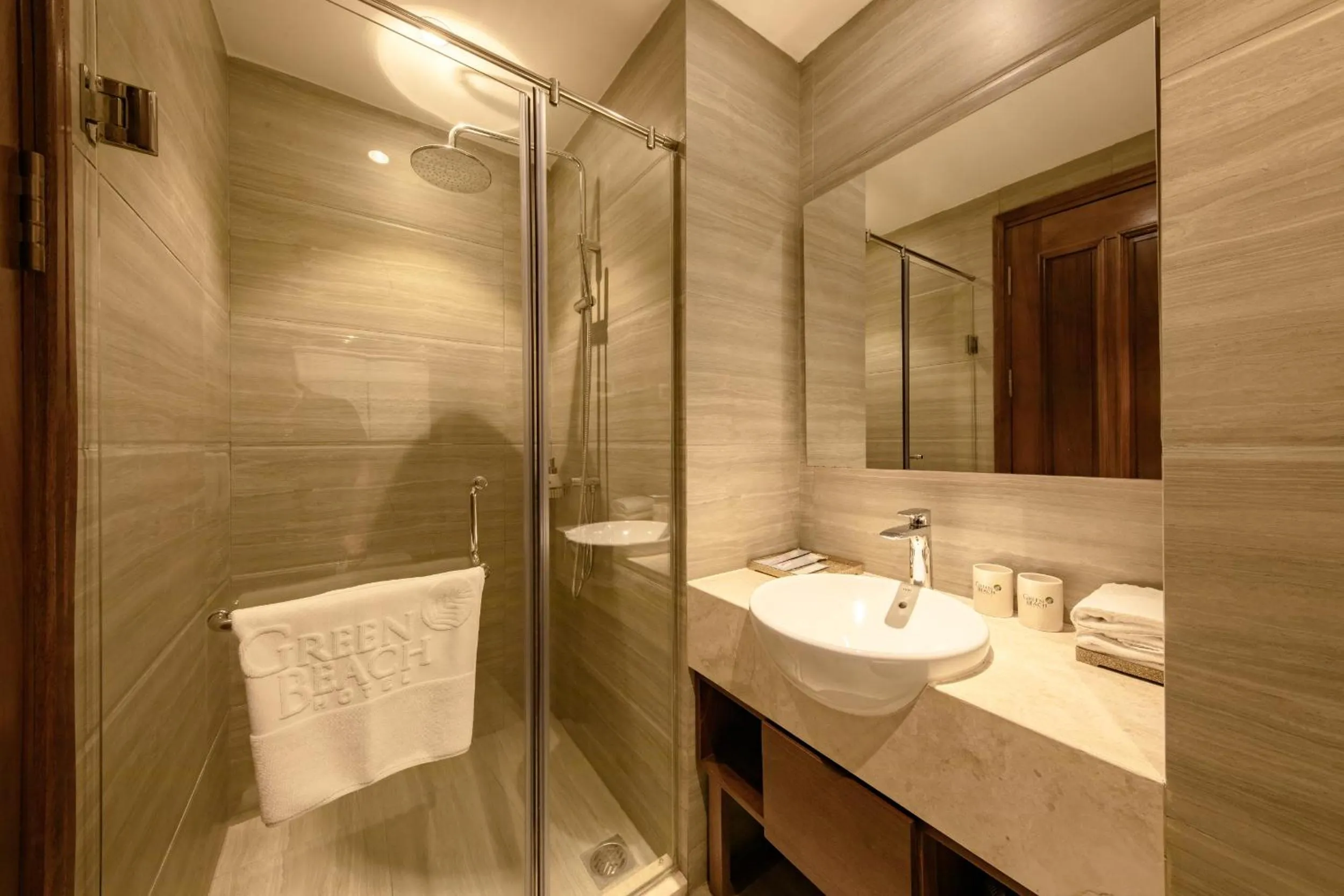 Bathroom in Green Beach Hotel Nha Trang
