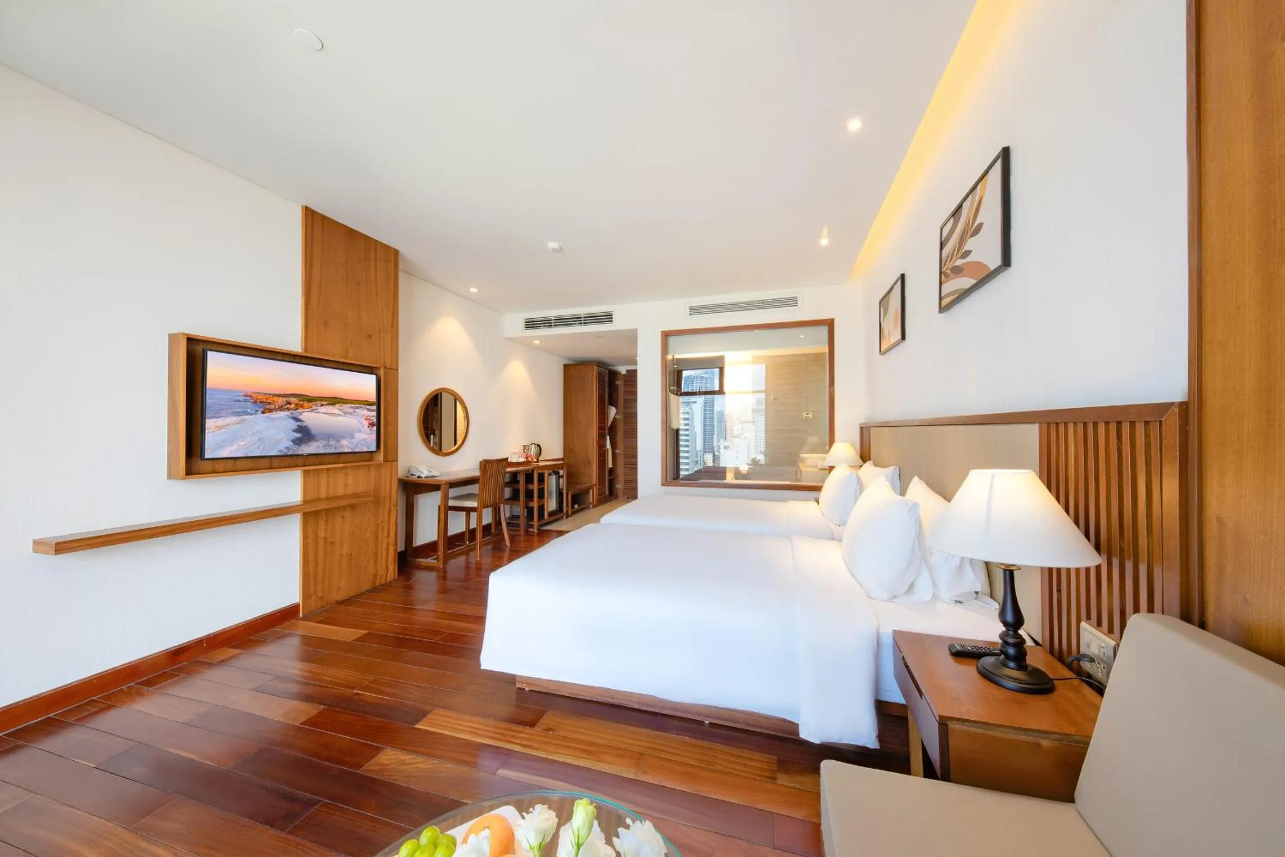 Bed in Green Beach Hotel Nha Trang