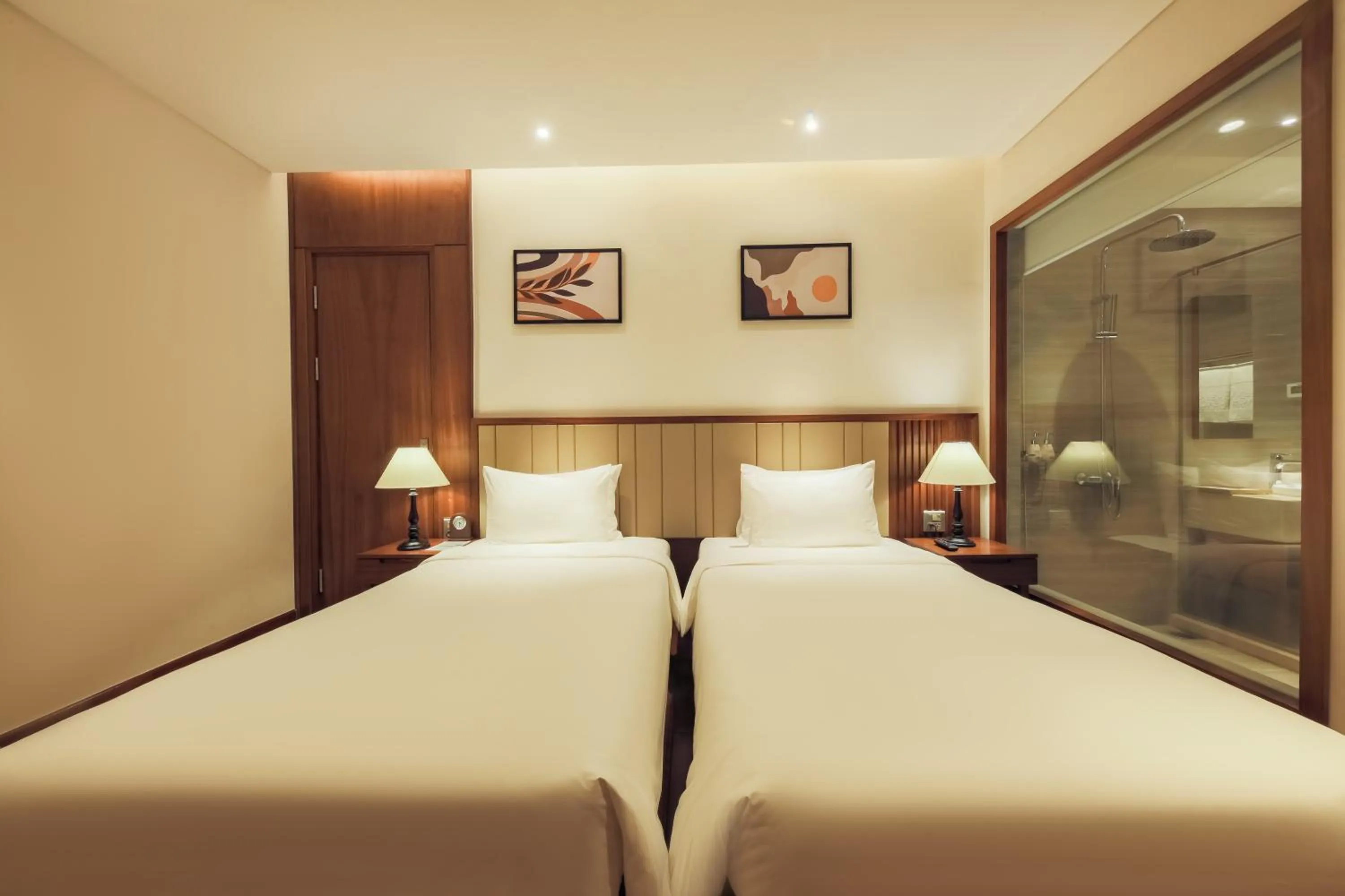 Bed in Green Beach Hotel Nha Trang