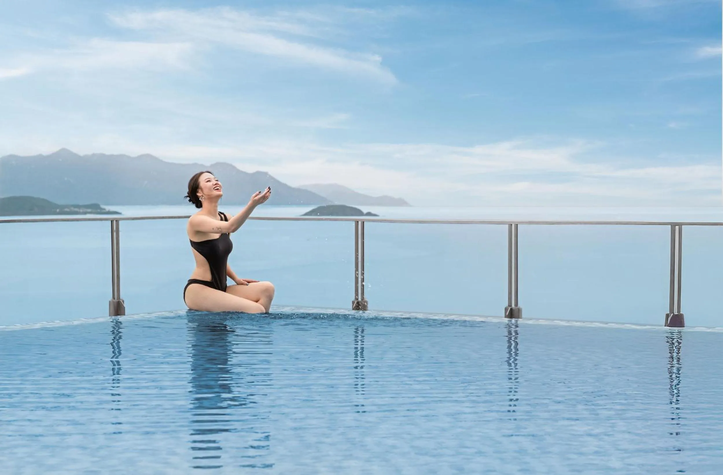 Beach in Green Beach Hotel Nha Trang