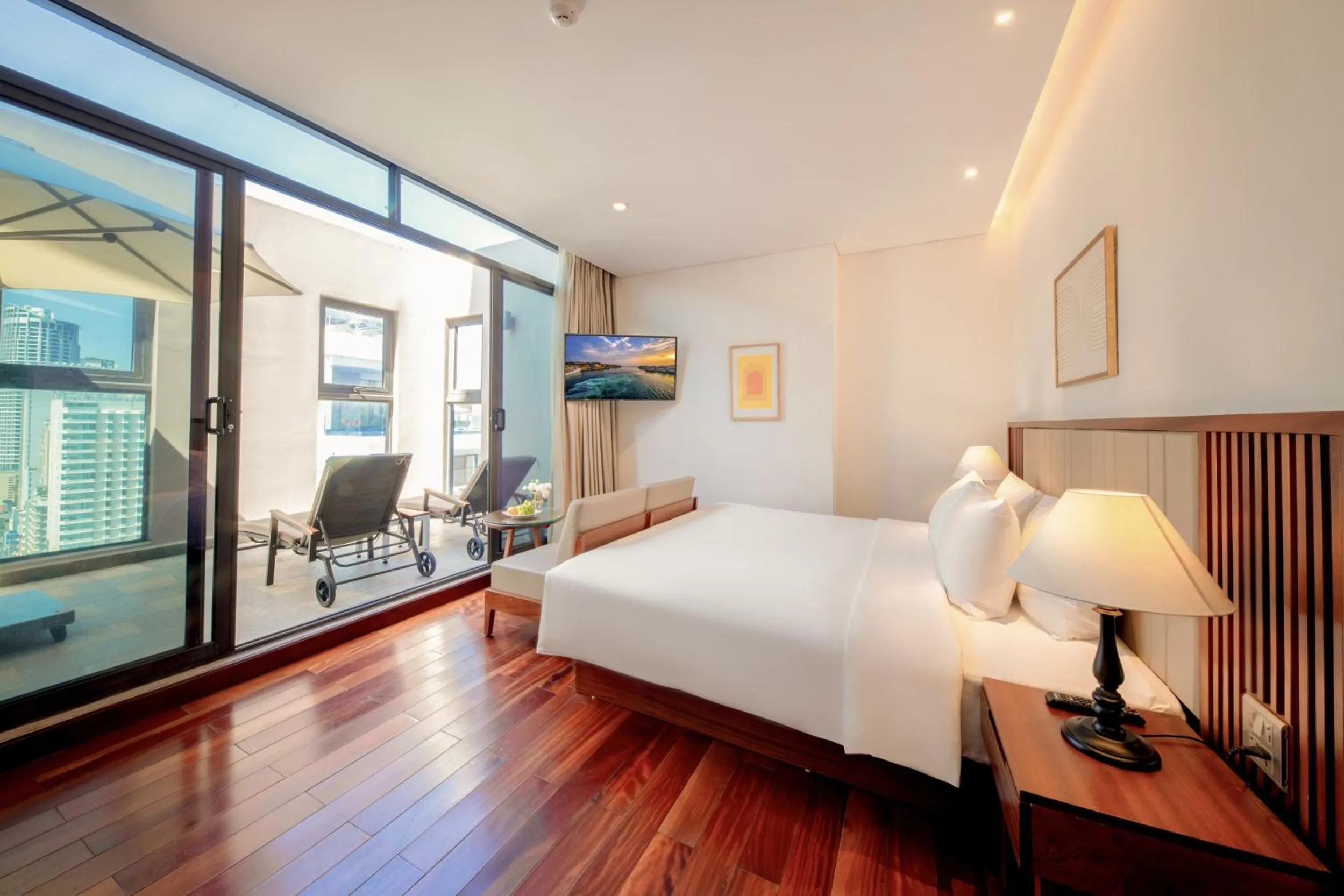 Bed in Green Beach Hotel Nha Trang