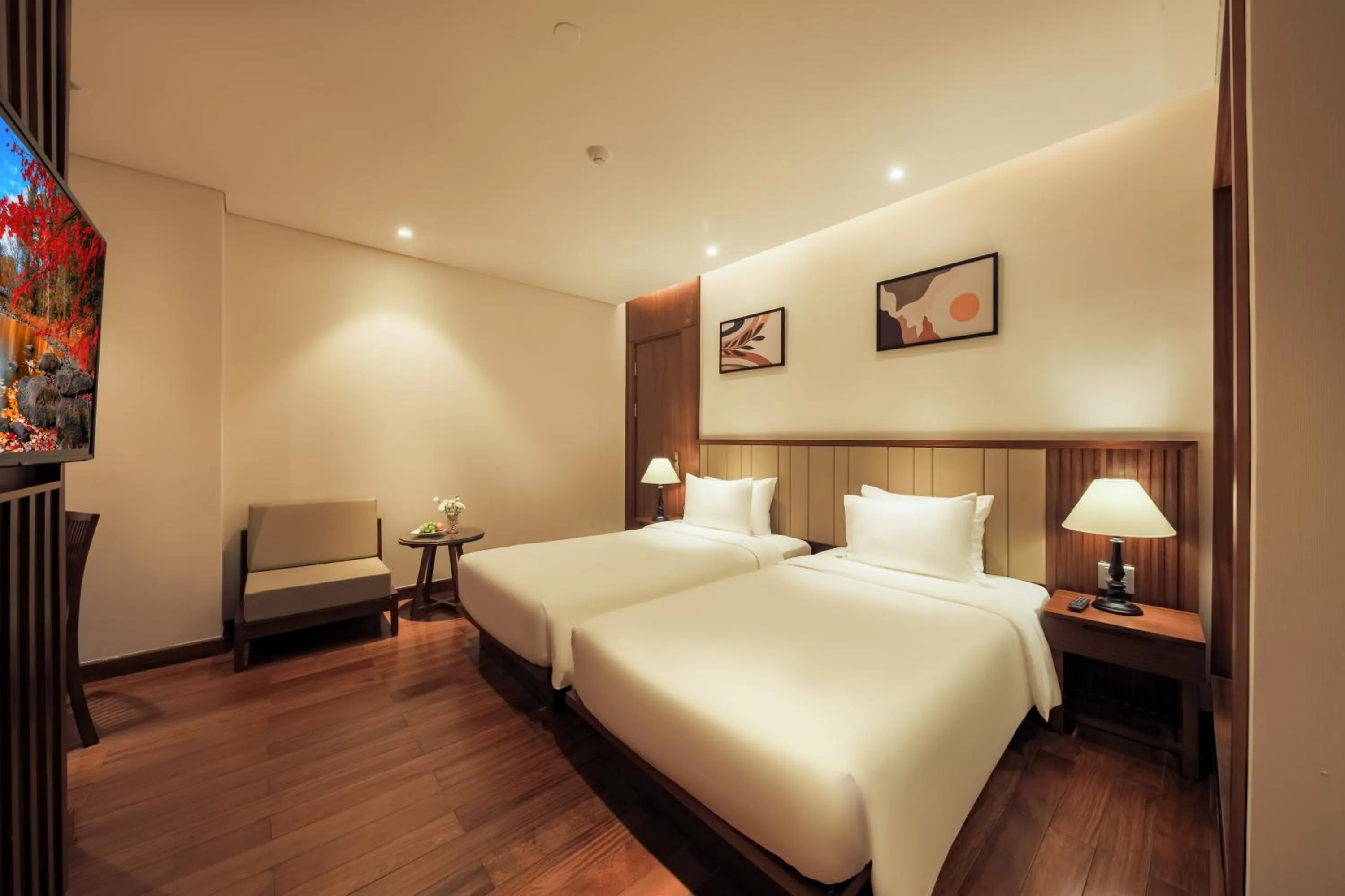 Bedroom, Bed in Green Beach Hotel Nha Trang