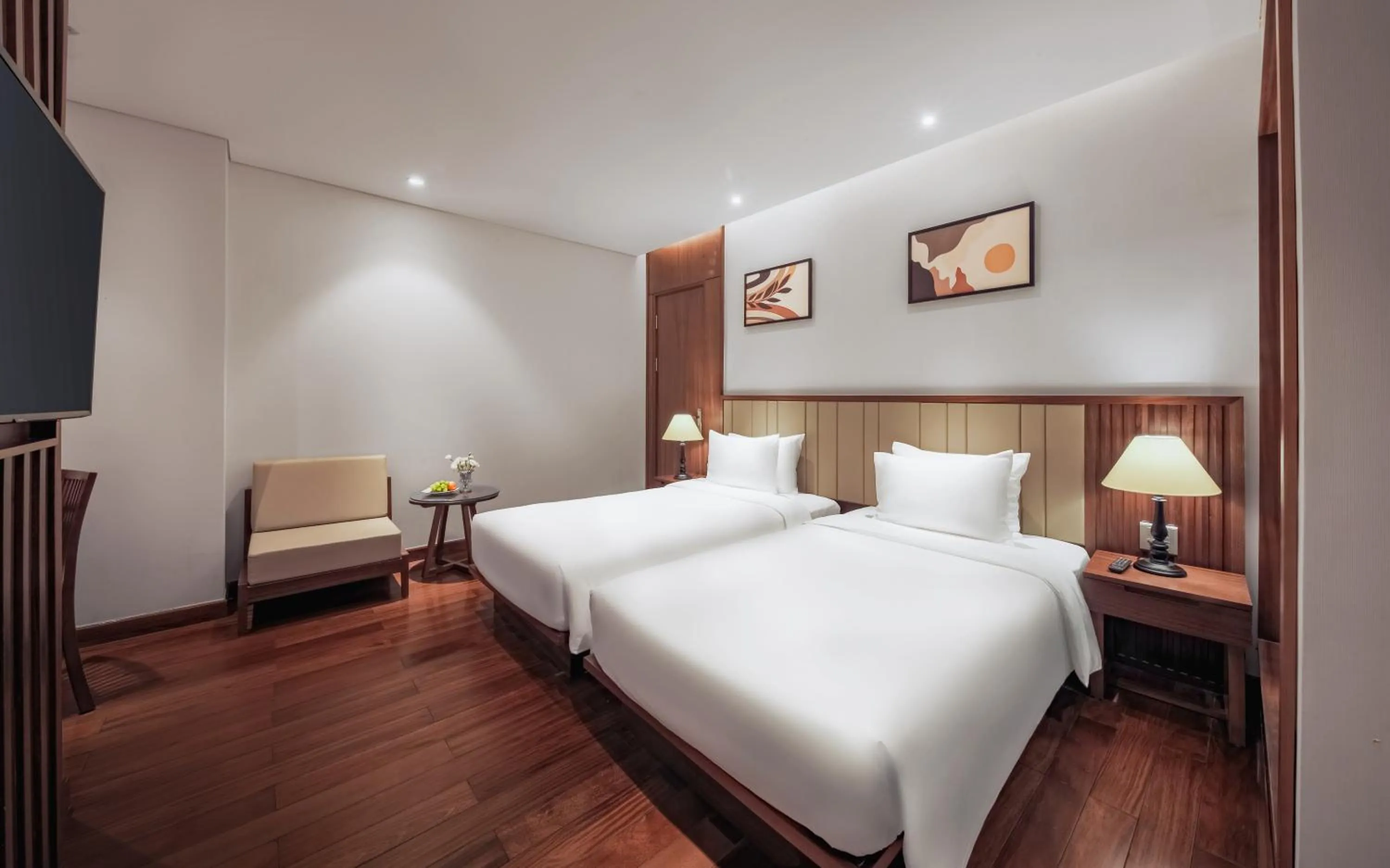 Bed in Green Beach Hotel Nha Trang