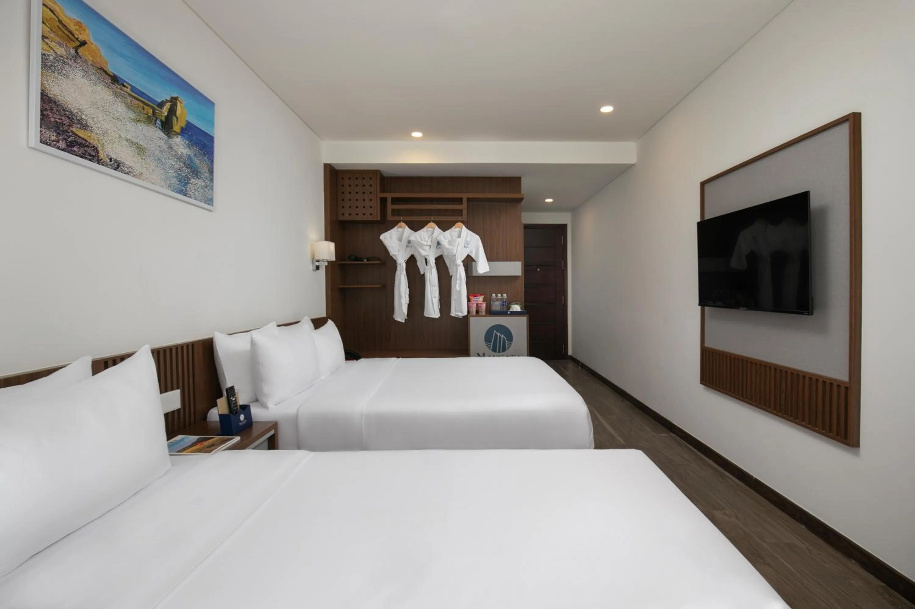 Area and facilities, Bed in Mangata Beachfront Hotel - Rooftop Bar Sea View